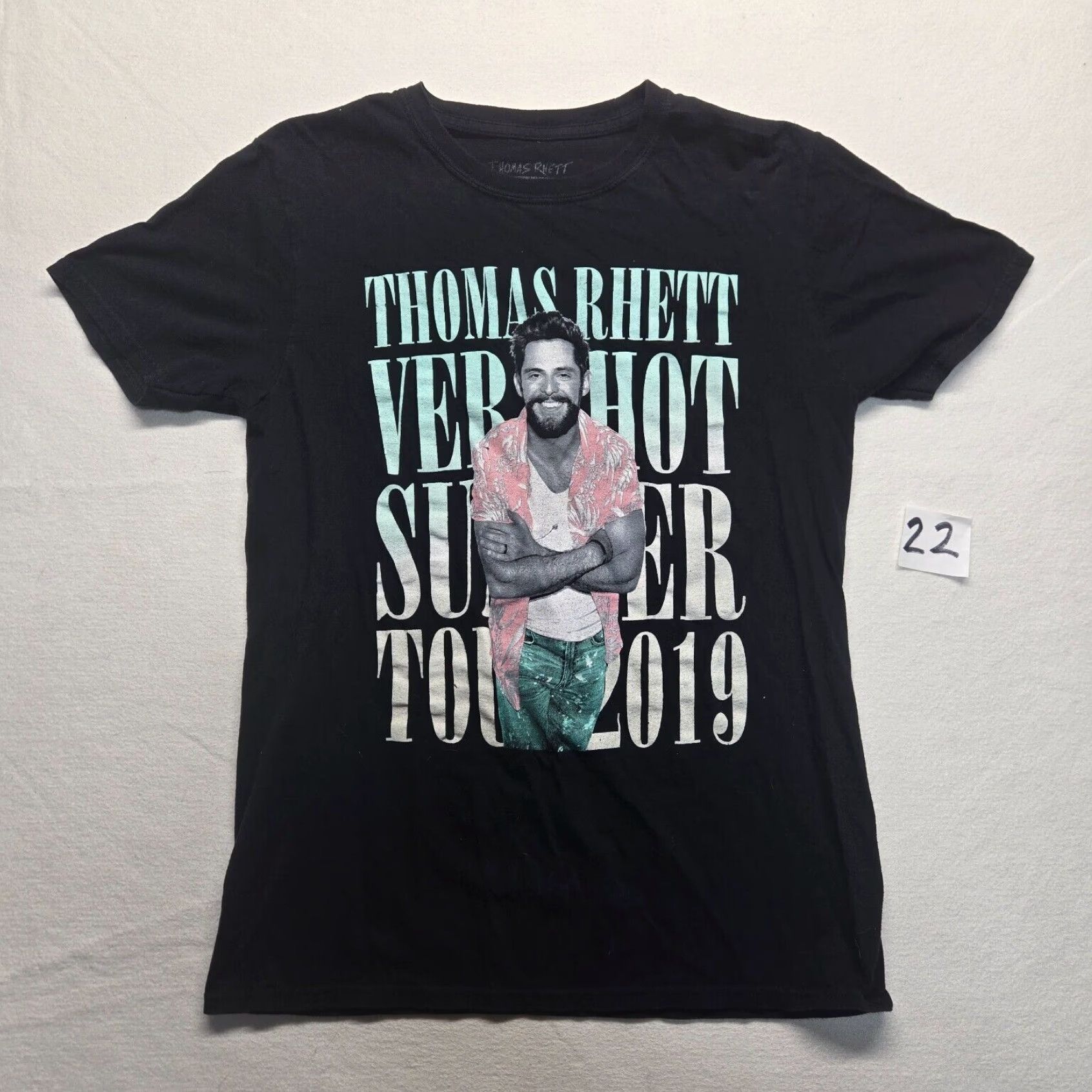 Doublet Thomas Rhett Official Tour Merchandise Summer 2019 Double Sided Premium Concert Tee T-Shirt Adult Medium Size High Quality Music Memorabilia Size US M / EU 48-50 / 2 - 2 Thumbnail