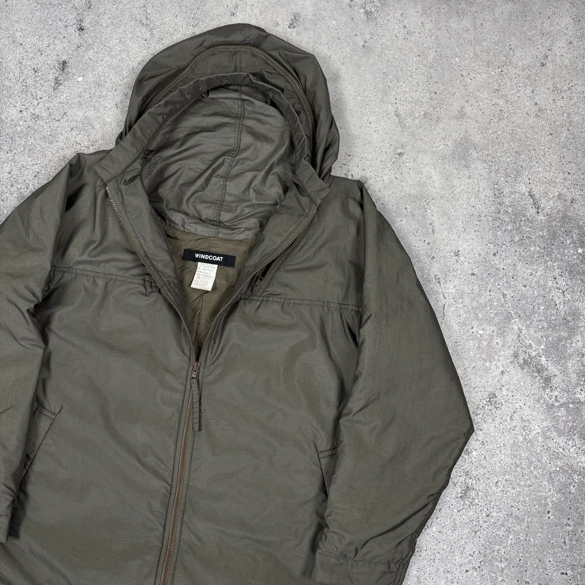 Issey Miyake × Japanese Brand × Vintage Vintage 90s Issey Miyake Windcoat Ninja Padded Jacket Olive Size US S / EU 44-46 / 1 - 5 Thumbnail