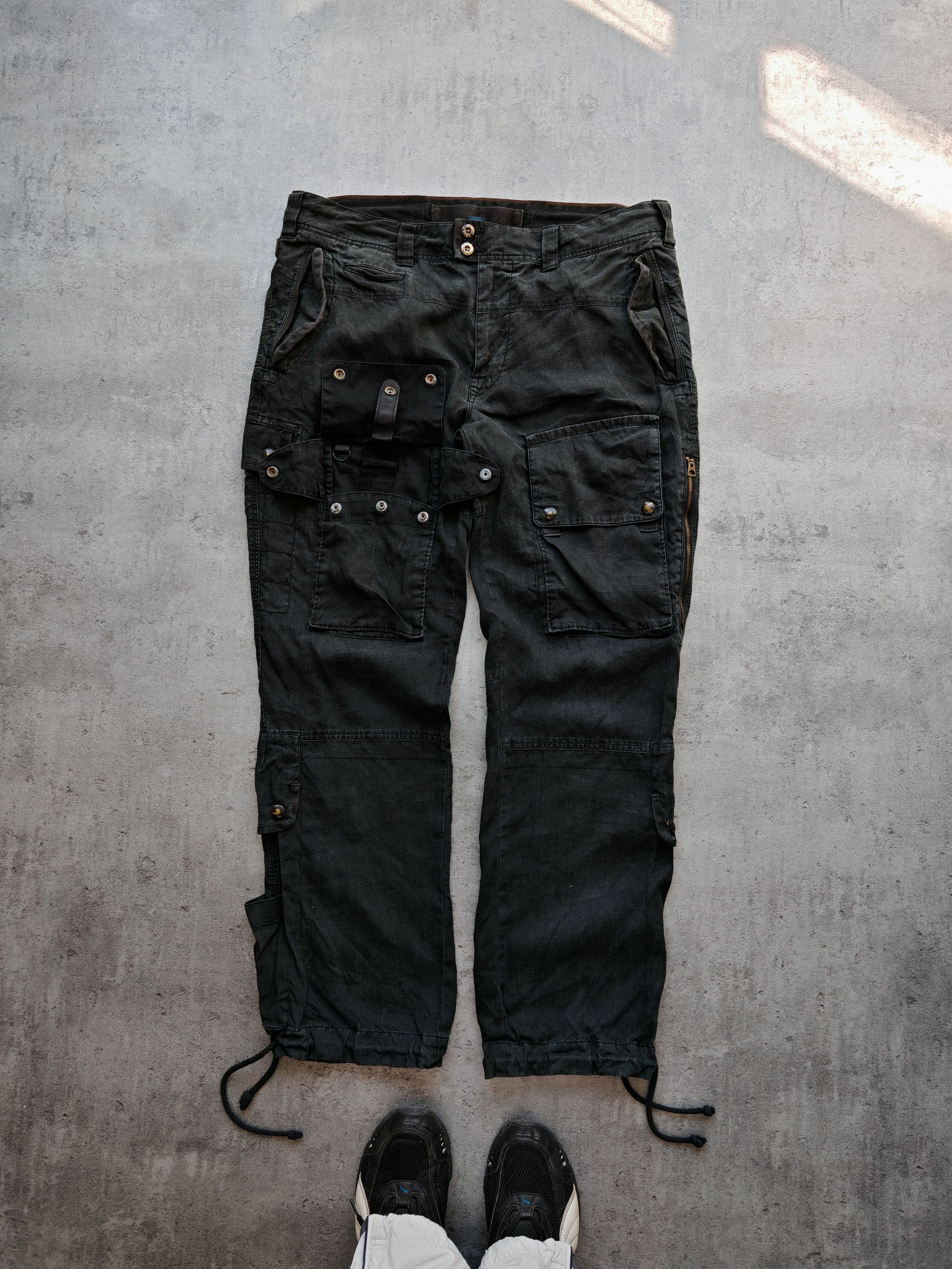 Ralph Lauren 90’s Polo Ralph Lauren Military Multipocket Cargo Pants Y2K Size US 38 / EU 54 - 3 Thumbnail