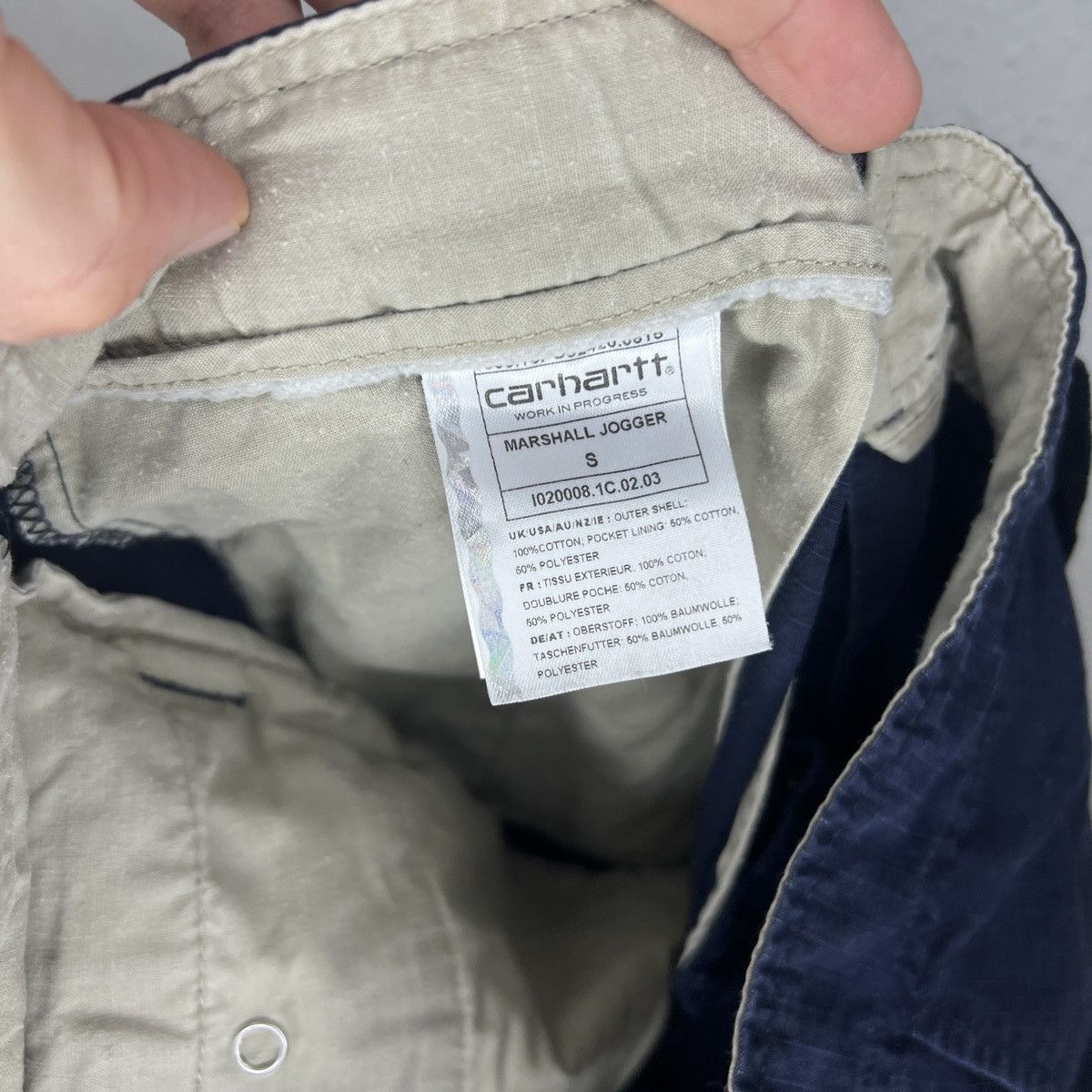 Carhartt × Vintage CARHARTT WIP REGULAR MARSHALL JOGGER PANTS SIZE S Size US 31 - 7 Thumbnail