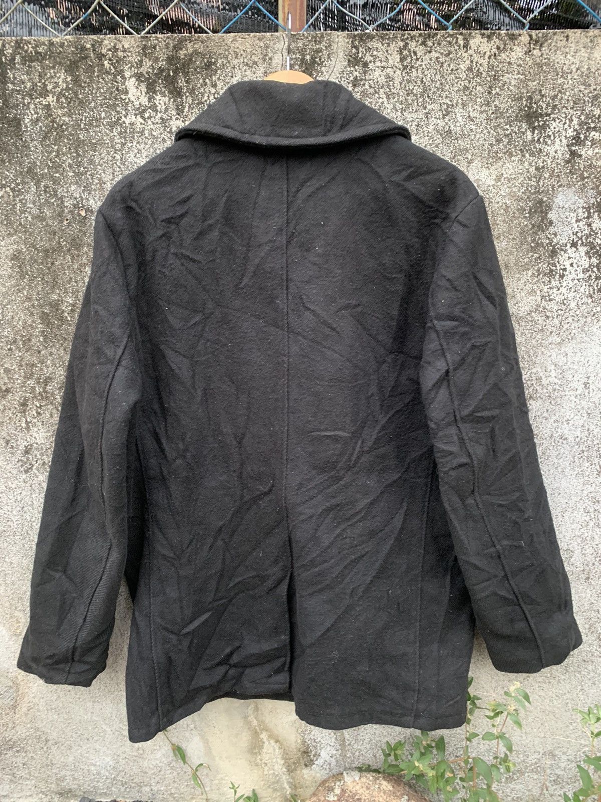 Japanese Brand Vintage 90s Schott U.S.740N Pea Jacket Wool Double Breasted Size US XL / EU 56 / 4 - 5 Thumbnail