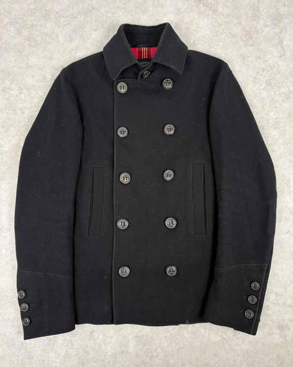 Dsquared2 AW2008 Dsquared2 Black Caban Wool Jacket Size US S / EU 44-46 / 1 - 1 Thumbnail