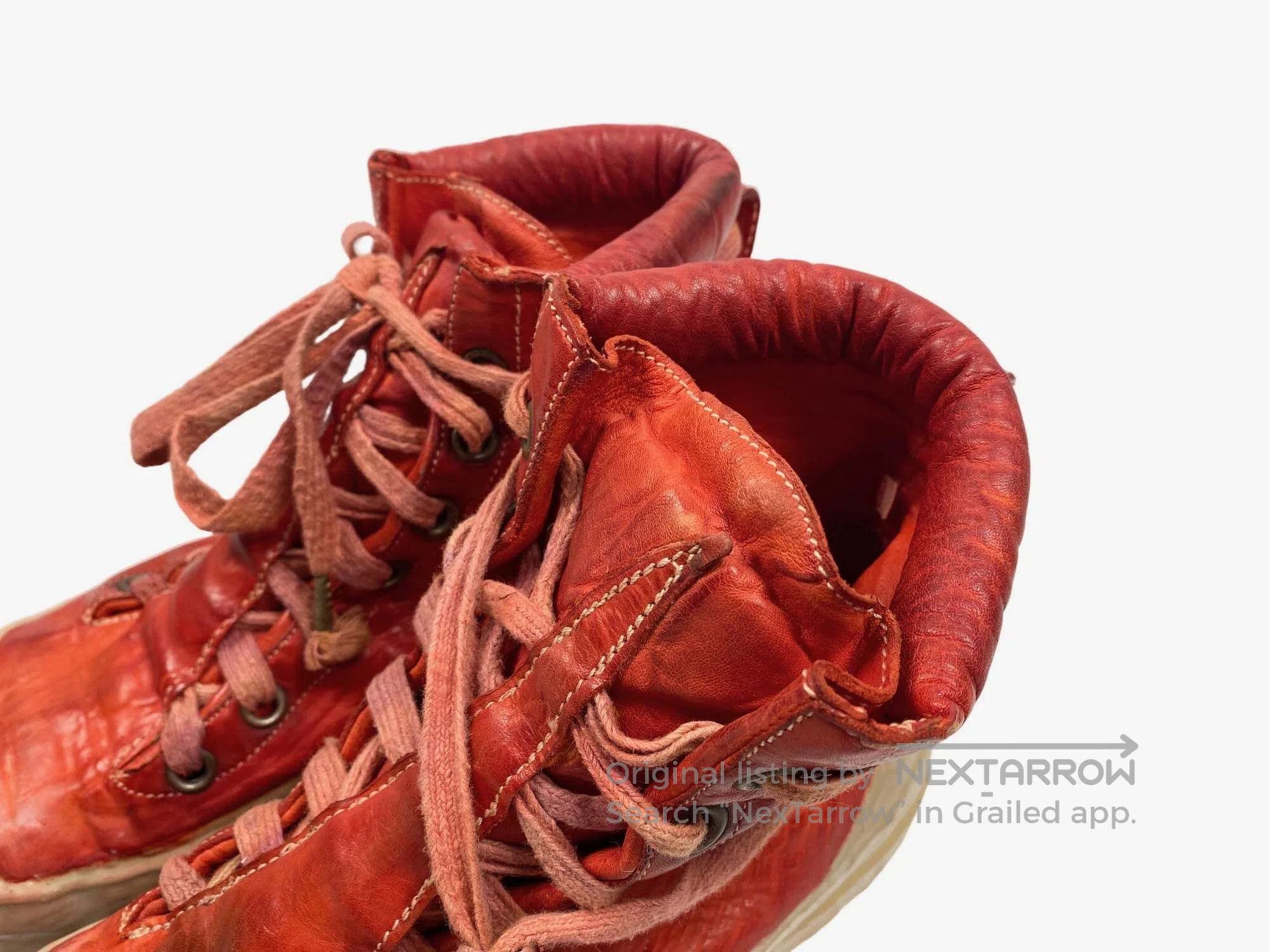 Carol Christian Poell Carol Christian Poell Blood Red Resin Kangaroo Leather Dis Size US 9 / EU 42 - 3 Thumbnail