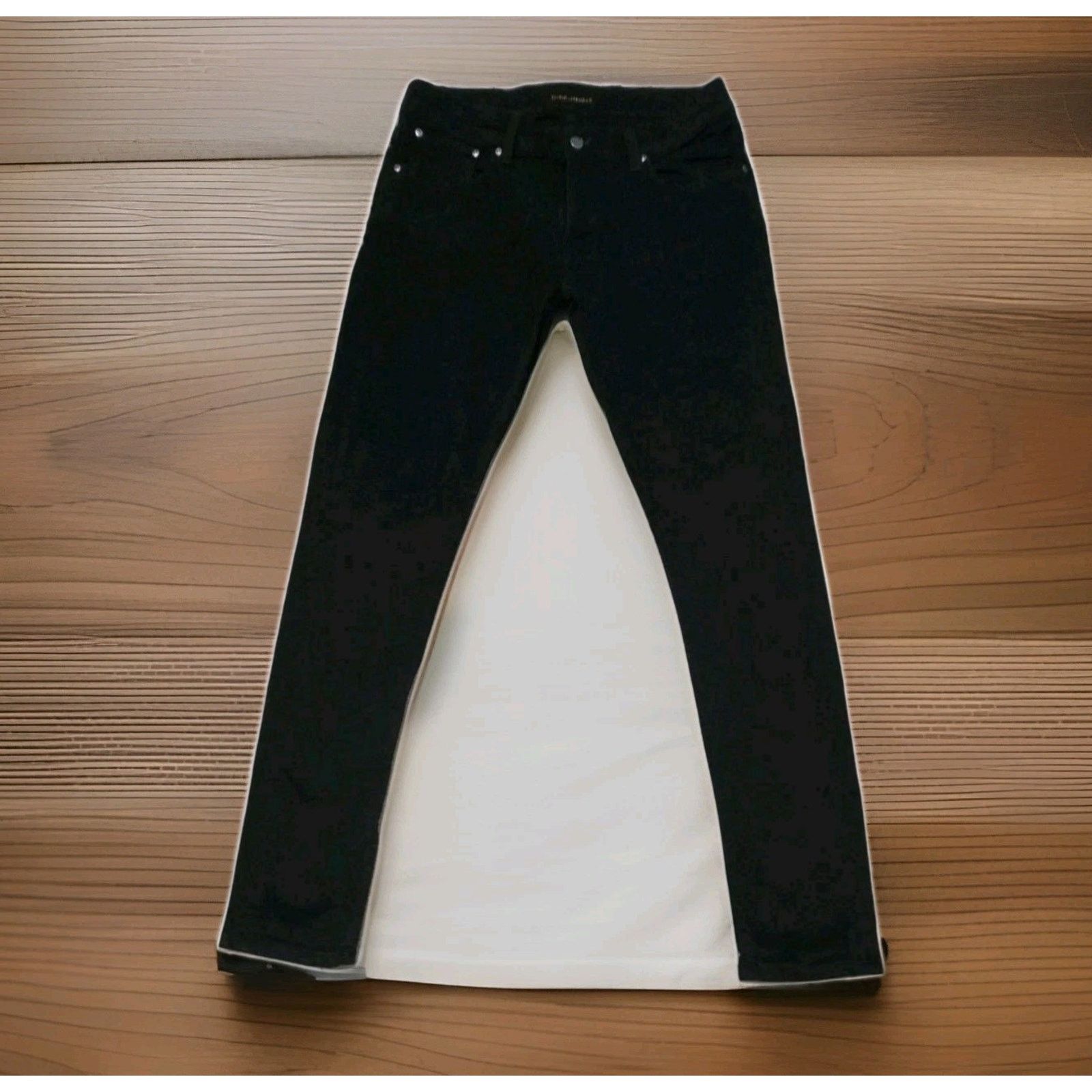 Nudie Jeans Nudie Tight Terry Jeans Skinny In Ever Black Very Nice 34×34 Size US 34 / EU 50 - 1 Thumbnail