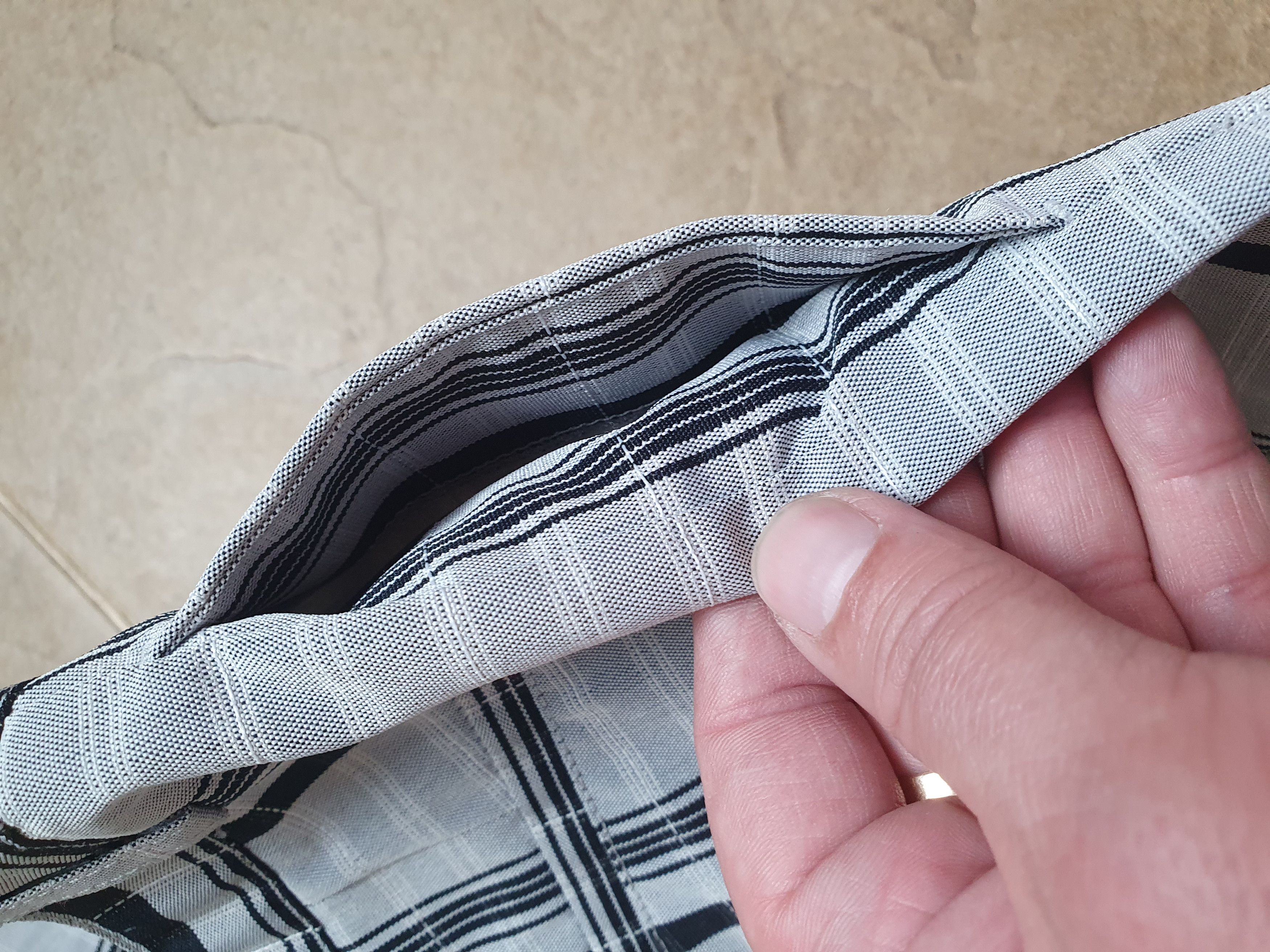 Burberry Vintage women's Burberry Check Grey Size 40 Made in Italy Size 40" / US 18 - 10 Thumbnail