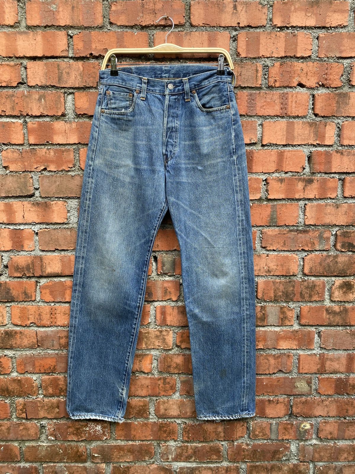 Levi's Vintage Clothing W30x32.5 Vintage levi's 501xx redline made in USA #555 Size US 30 / EU 46 - 1 Thumbnail