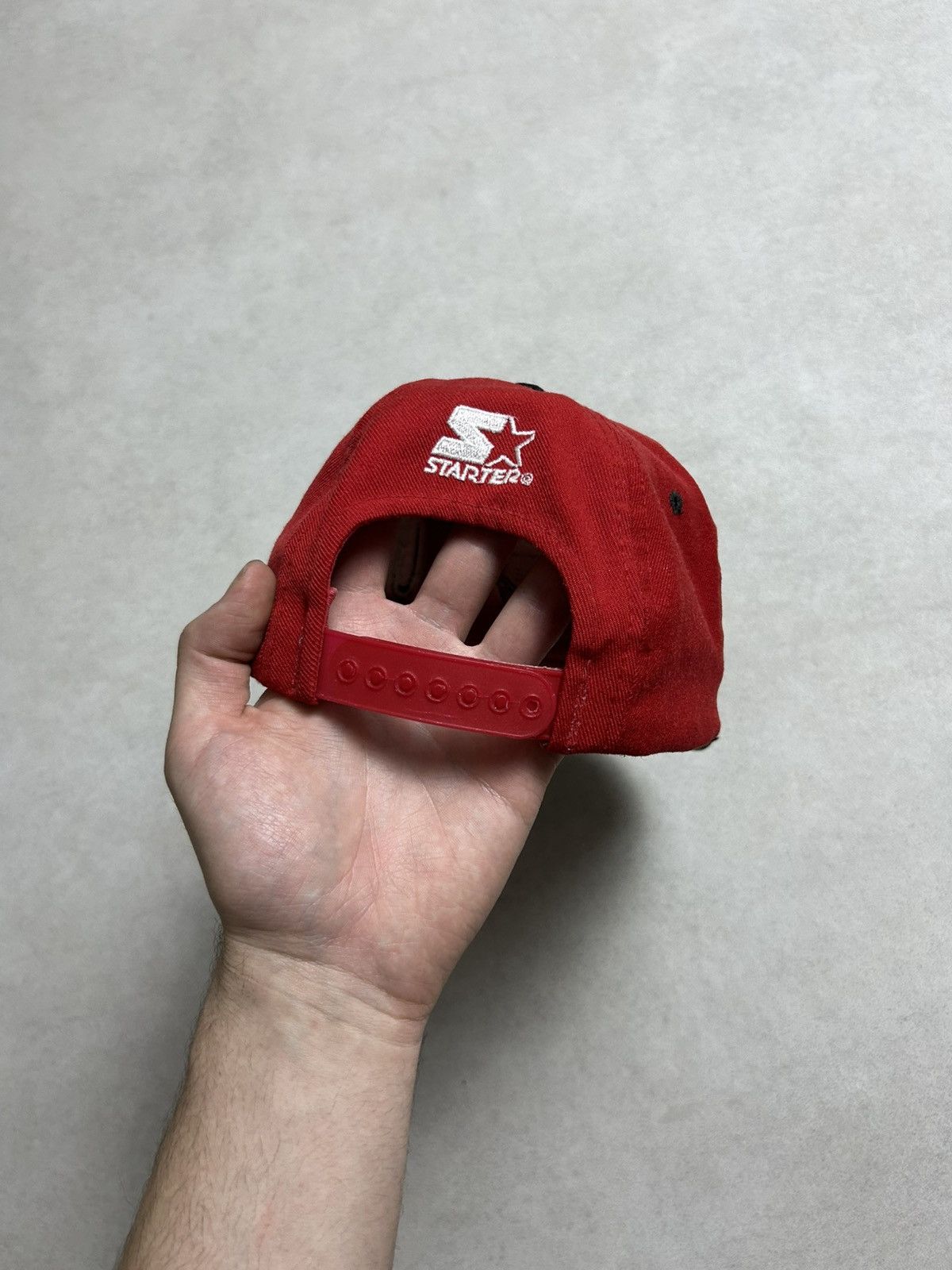 NBA × Vintage Rare Vintage Chicago Bulls Hat Size ONE SIZE - 5 Thumbnail