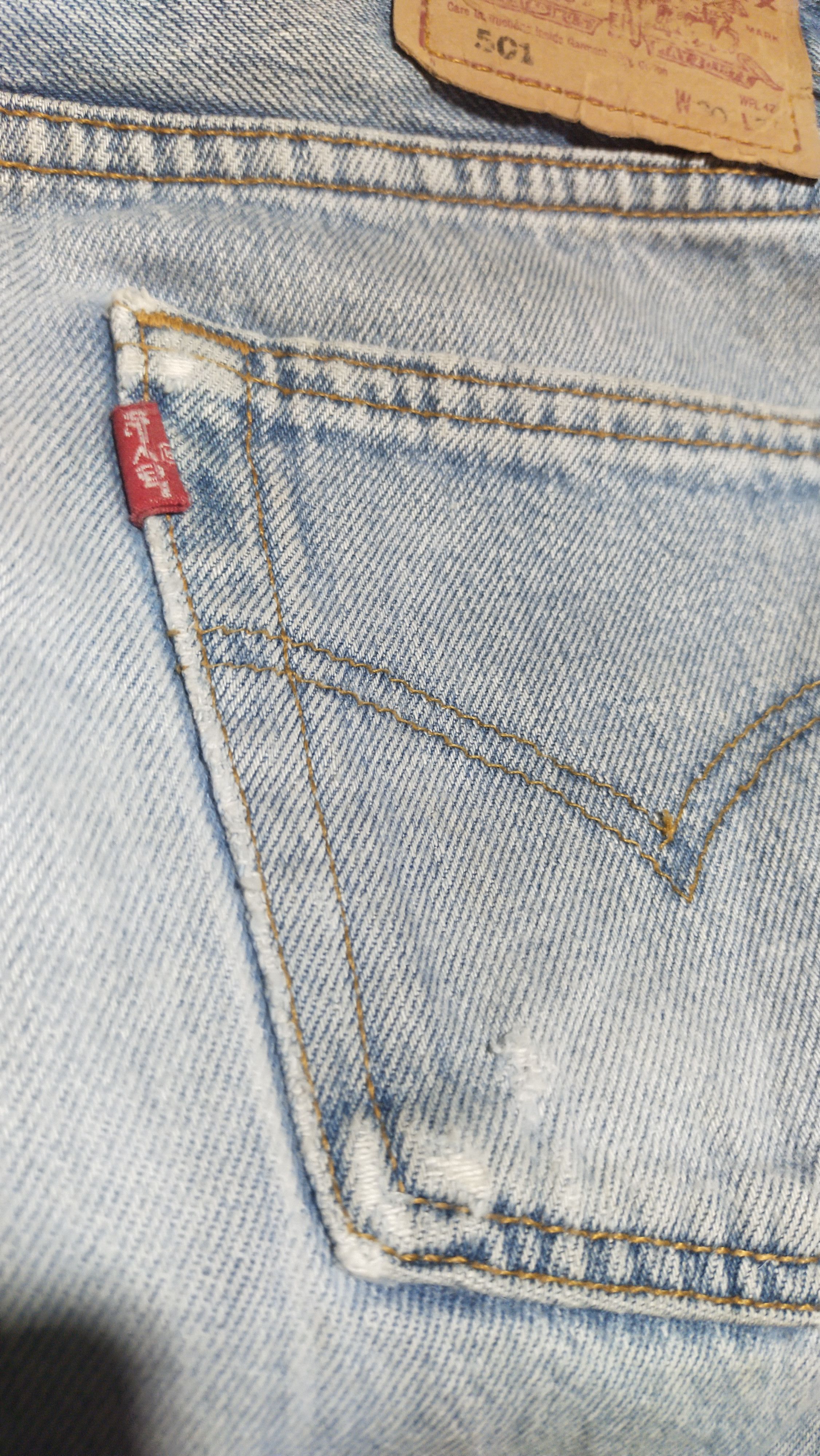 Levi's Vintage Clothing VTG X LEVIS 501 JEANS Size US 30 / EU 46 - 4 Thumbnail
