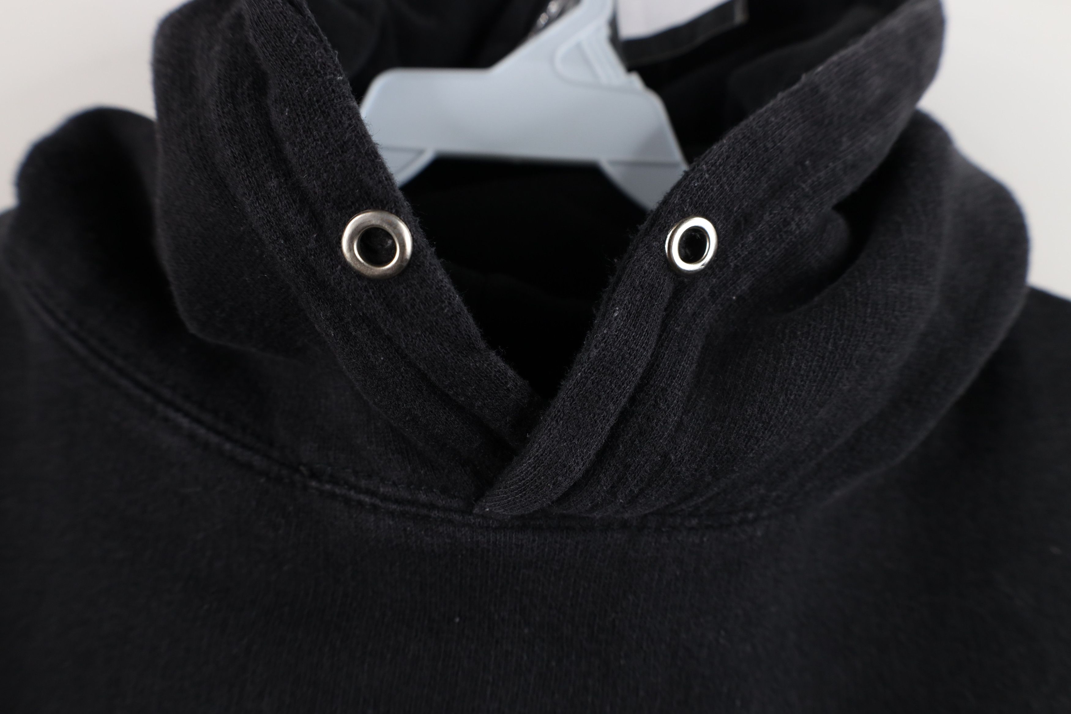 Vintage Vintage 90s Y2K Streetwear Cropped Boxy Fit Hoodie Black Size US M / EU 48-50 / 2 - 4 Thumbnail