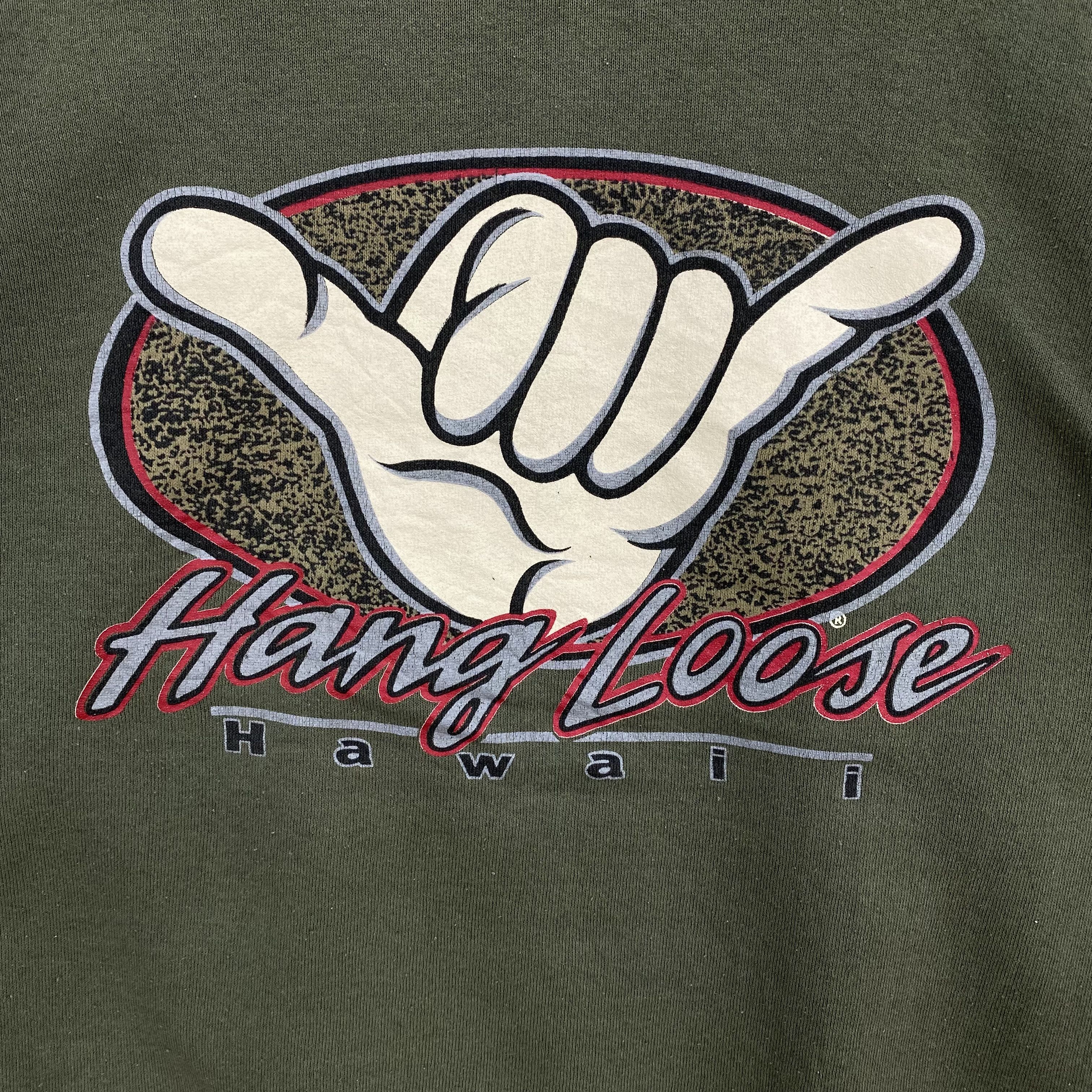 Vintage Vintage Hang Loose Hawaii Surf Sweatshirt Shaka Sign Size US M / EU 48-50 / 2 - 4 Thumbnail