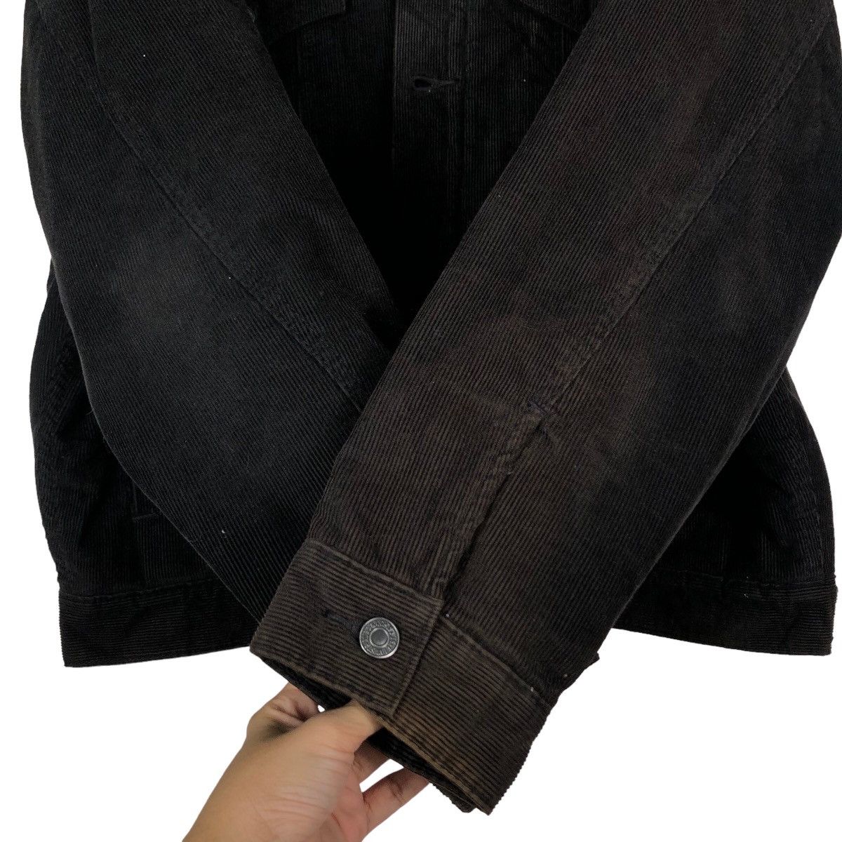 Levi's 🔥Vintage Trucker Corduroy Biker Jacket Levi’s Shearling Fur Size US L / EU 52-54 / 3 - 15 Thumbnail
