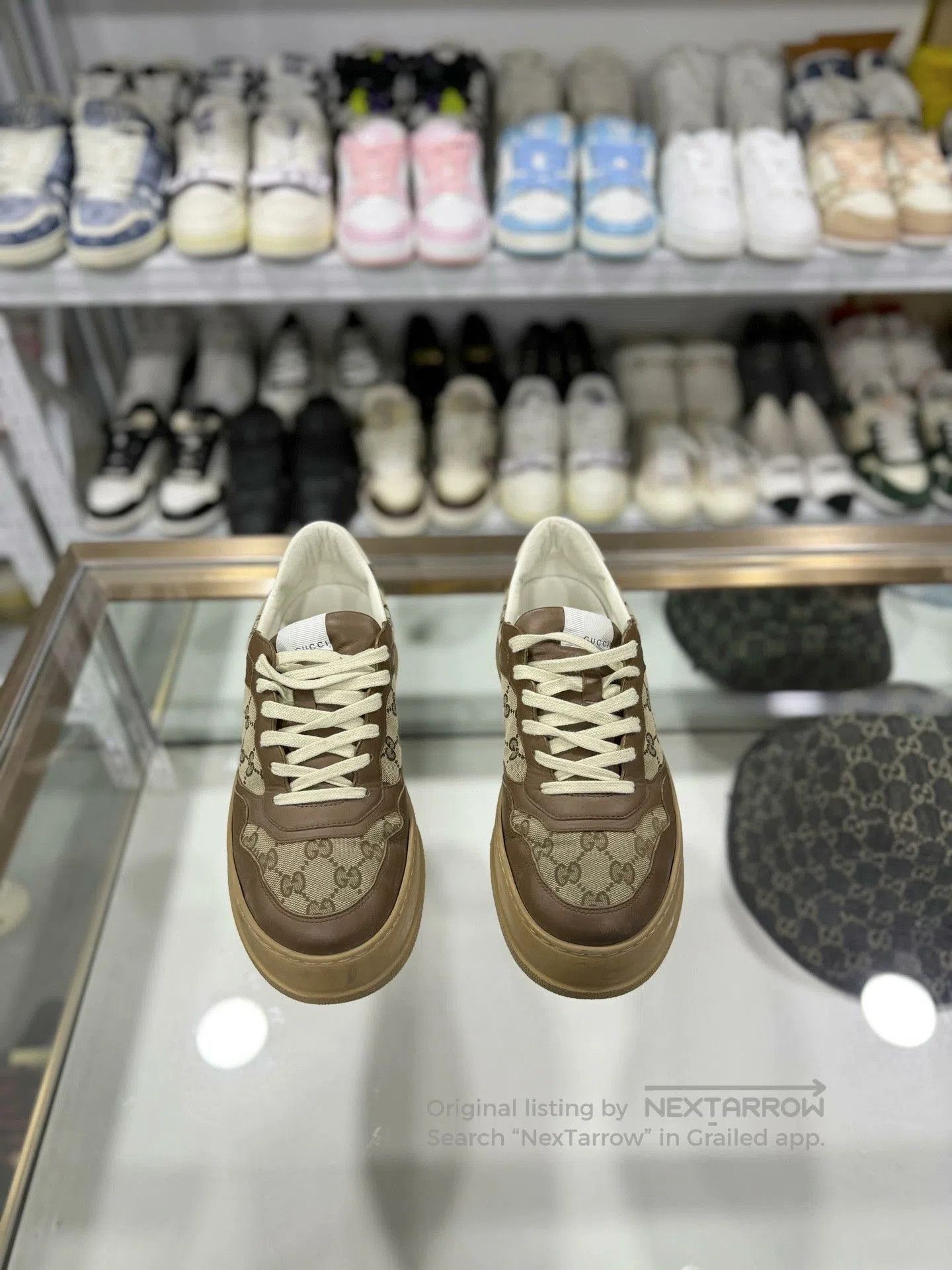 Gucci Gucci Brown Monogram Sneakers Men's 43. Size US 10 / EU 43 - 2 Thumbnail