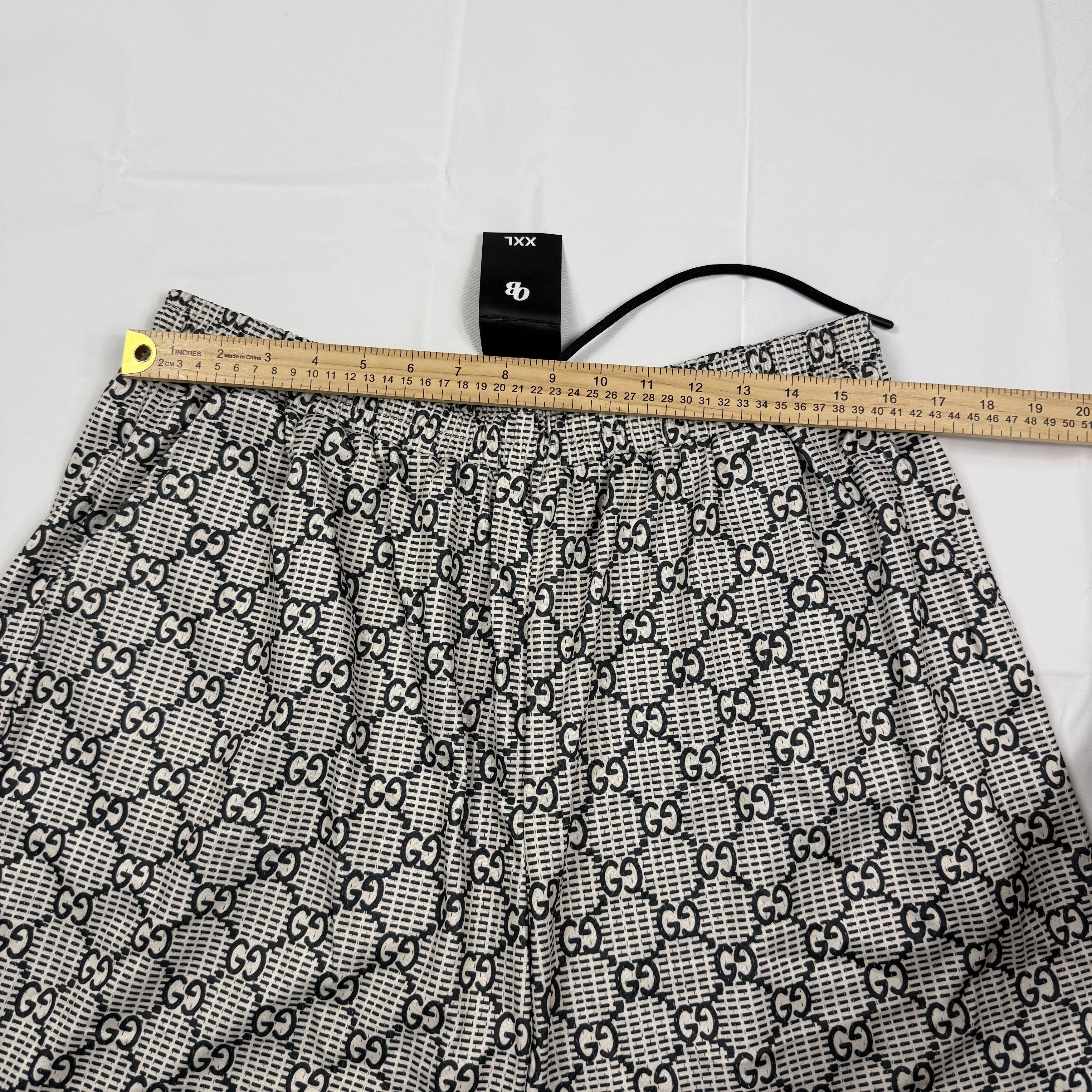 Other OB Mens XXL Monogram Mesh Athletic Shorts Drawstring New Size US 41 - 6 Thumbnail