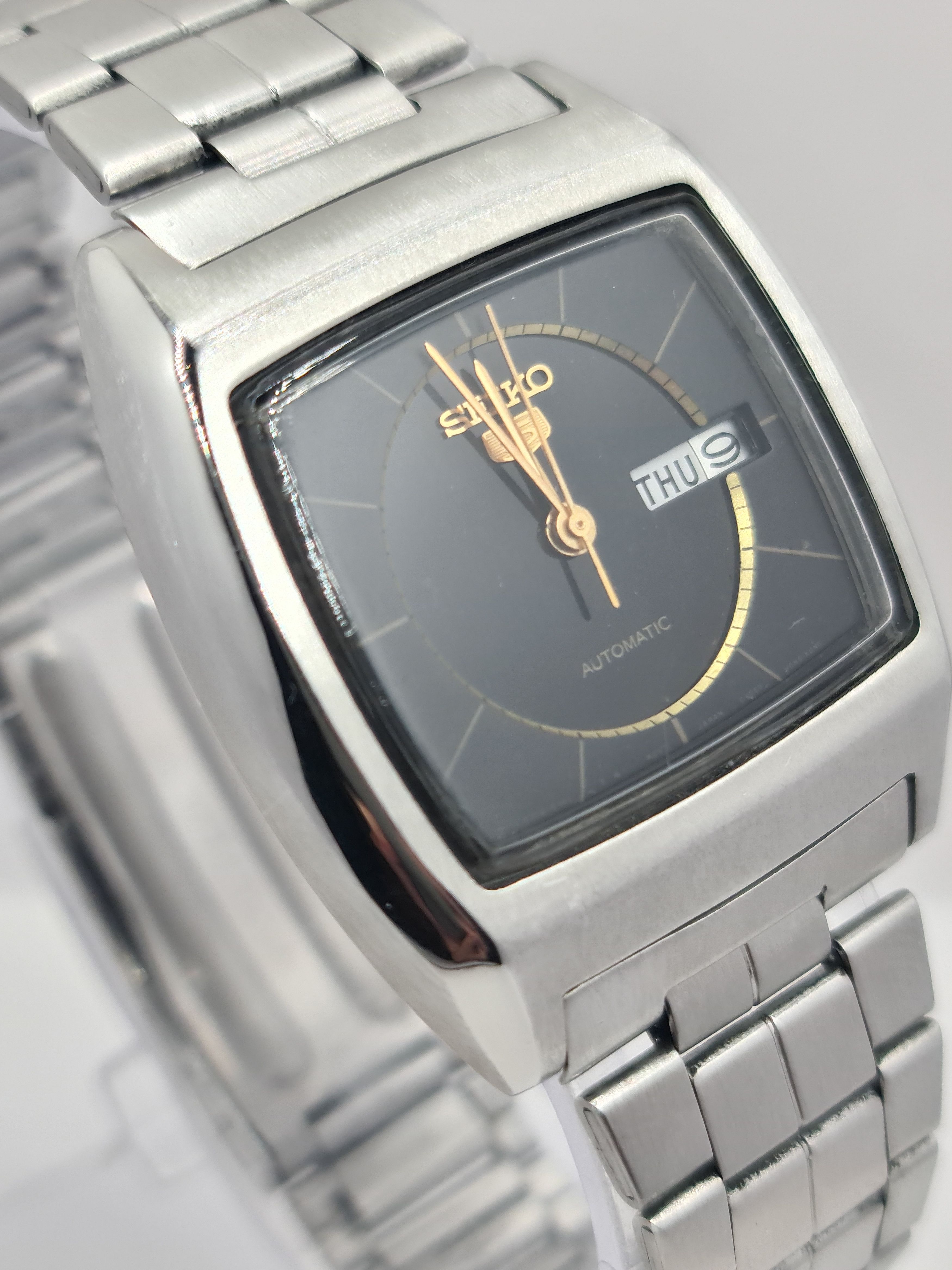 Seiko Seiko 5 Automatic 6309 Vintage 36mm Black Dial Watch Size 36 - 9 Thumbnail