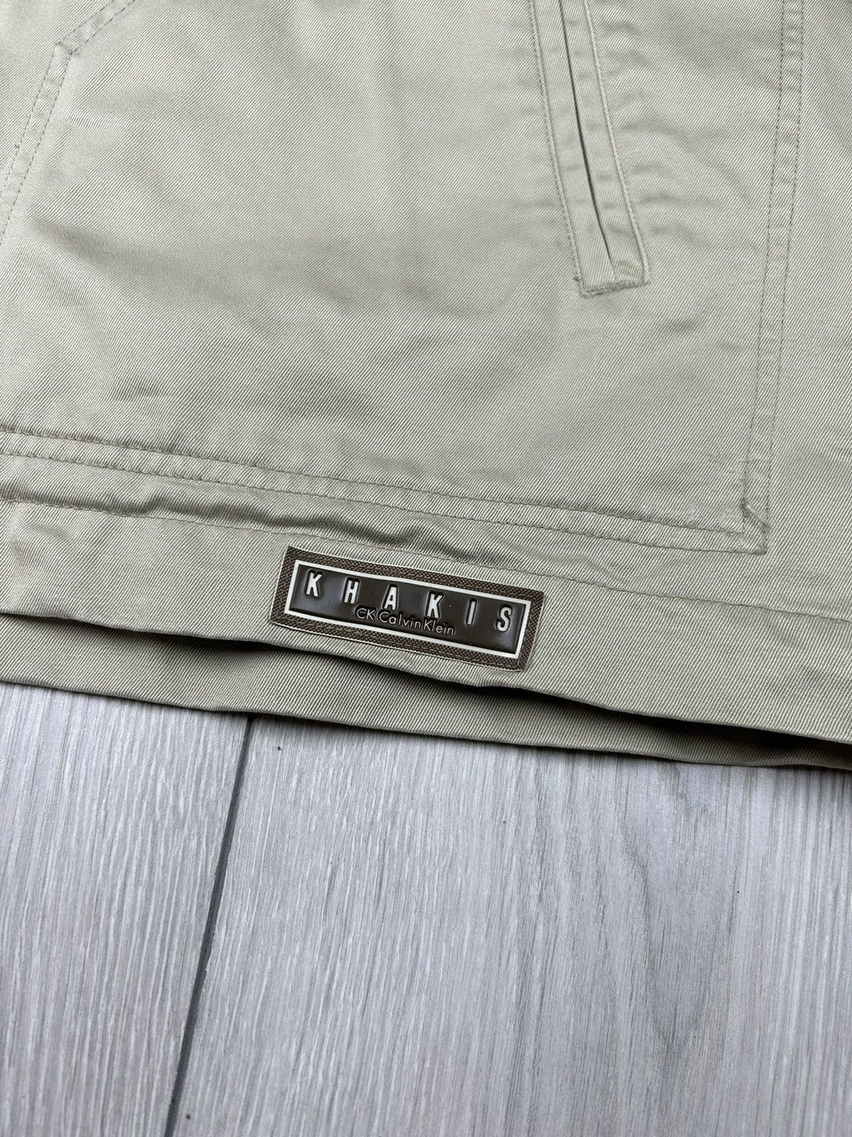 Calvin Klein × Vintage Calvin Klein Vintage Khakis Jacket Size XL Size US XL / EU 56 / 4 - 2 Thumbnail