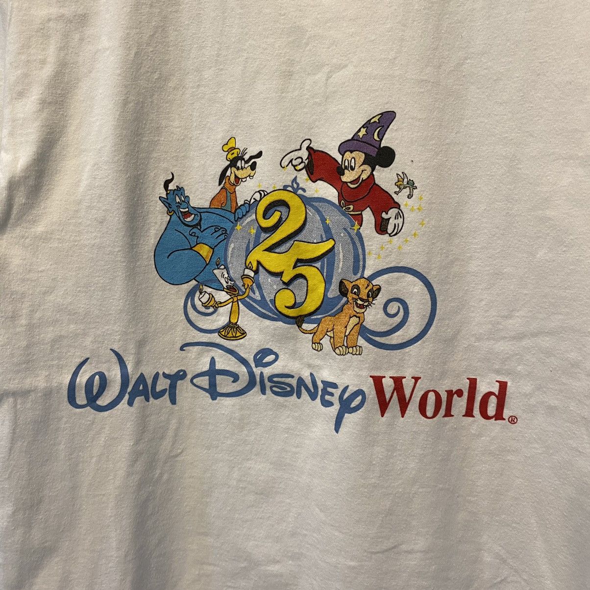 Disney Vintage 1996 Walt Disney World 25th Anniversary Tee Shirt Size US M / EU 48-50 / 2 - 5 Thumbnail
