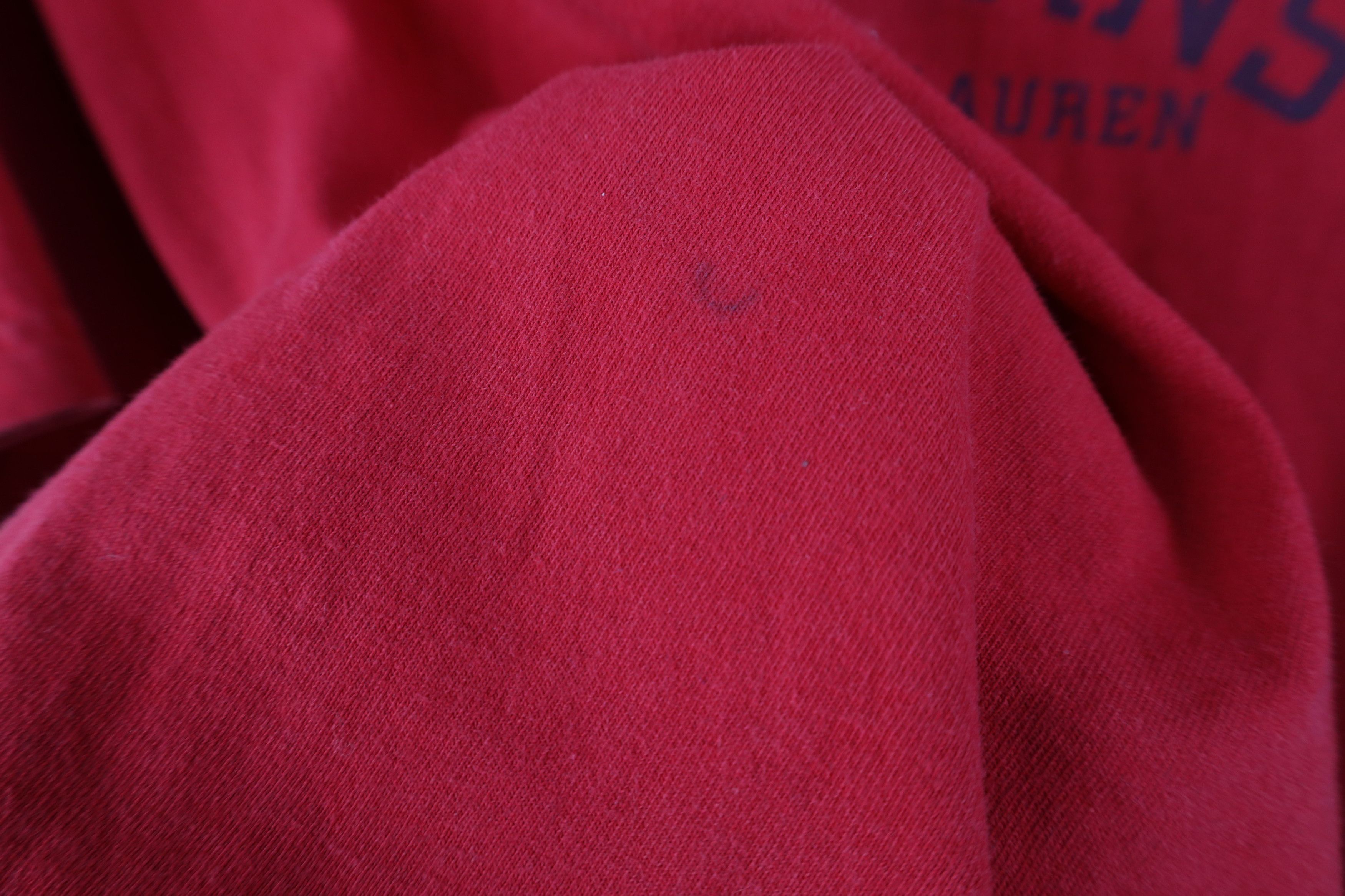 Ralph Lauren Vintage 90s Ralph Lauren Spell Out Flag Short Sleeve T-Shirt Size US L / EU 52-54 / 3 - 9 Thumbnail