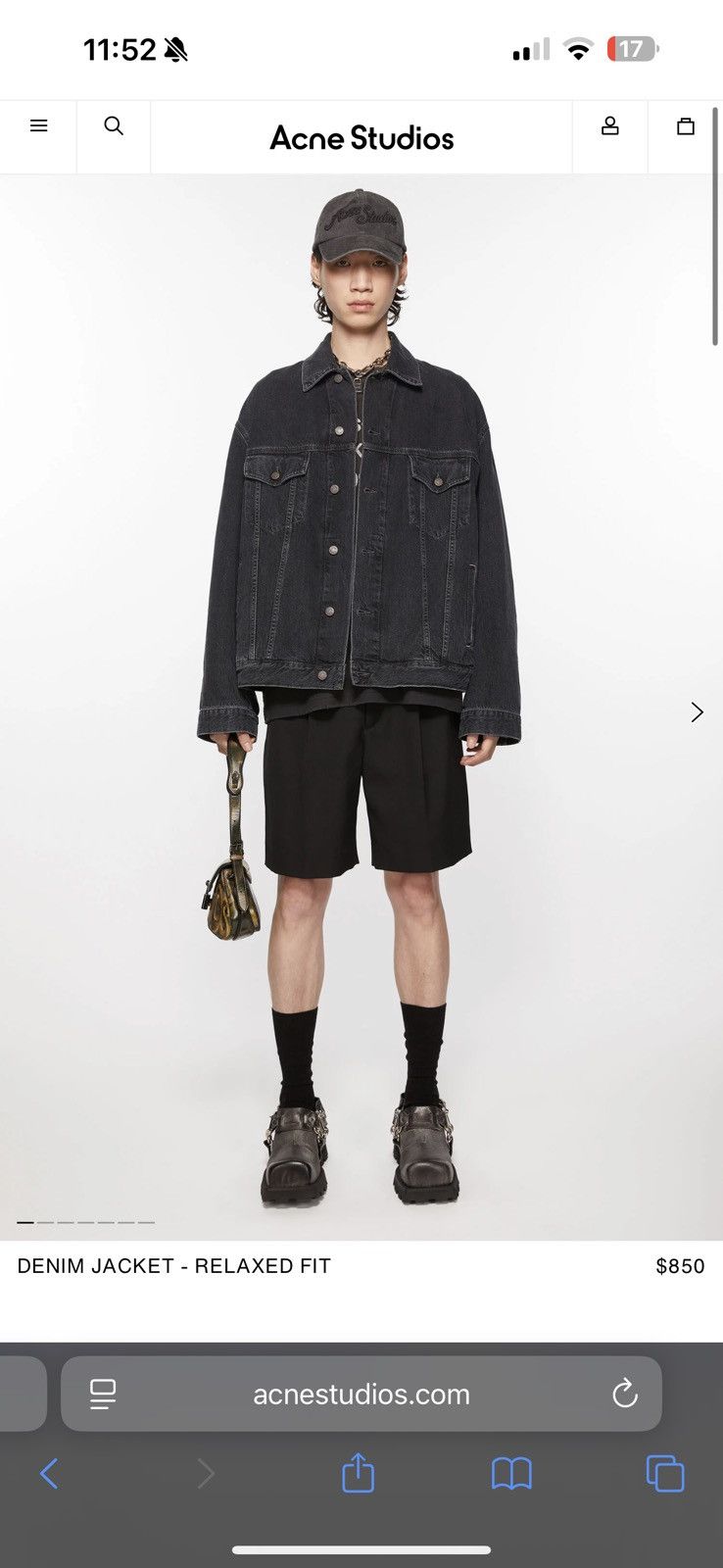Acne Studios Acne studios denim jacket Size US XL / EU 56 / 4 - 3 Thumbnail