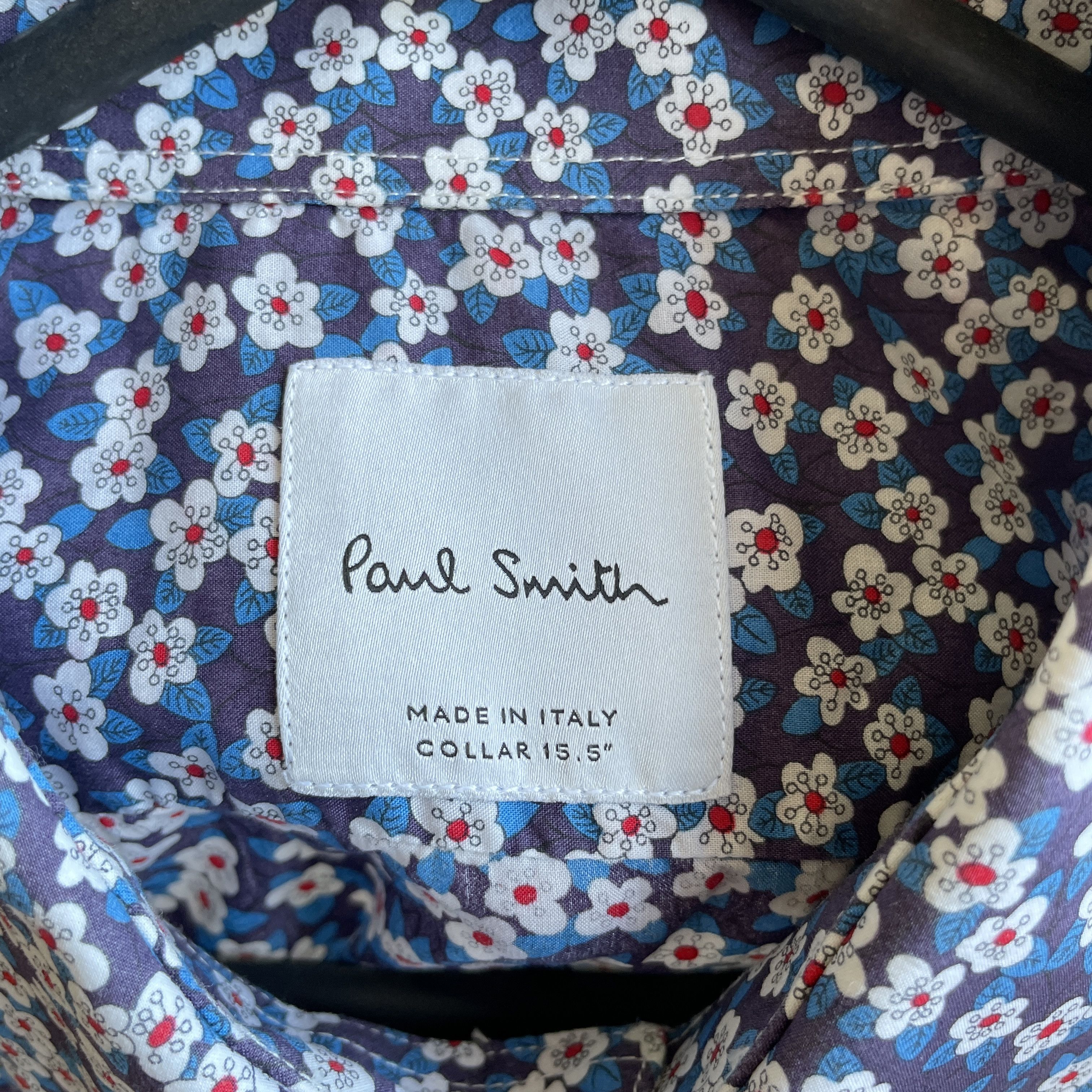 Paul Smith Paul Smith Floral Shirt Collar 15.5 Size US M / EU 48-50 / 2 - 6 Thumbnail