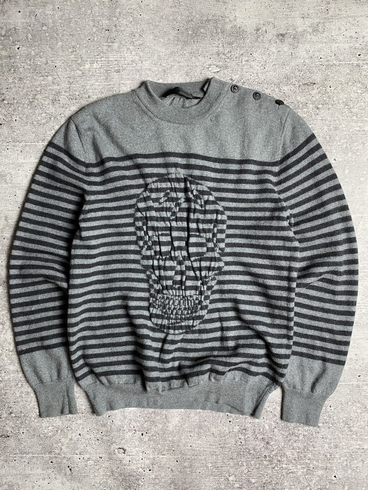 Alexander Mqueen Skull Sweater