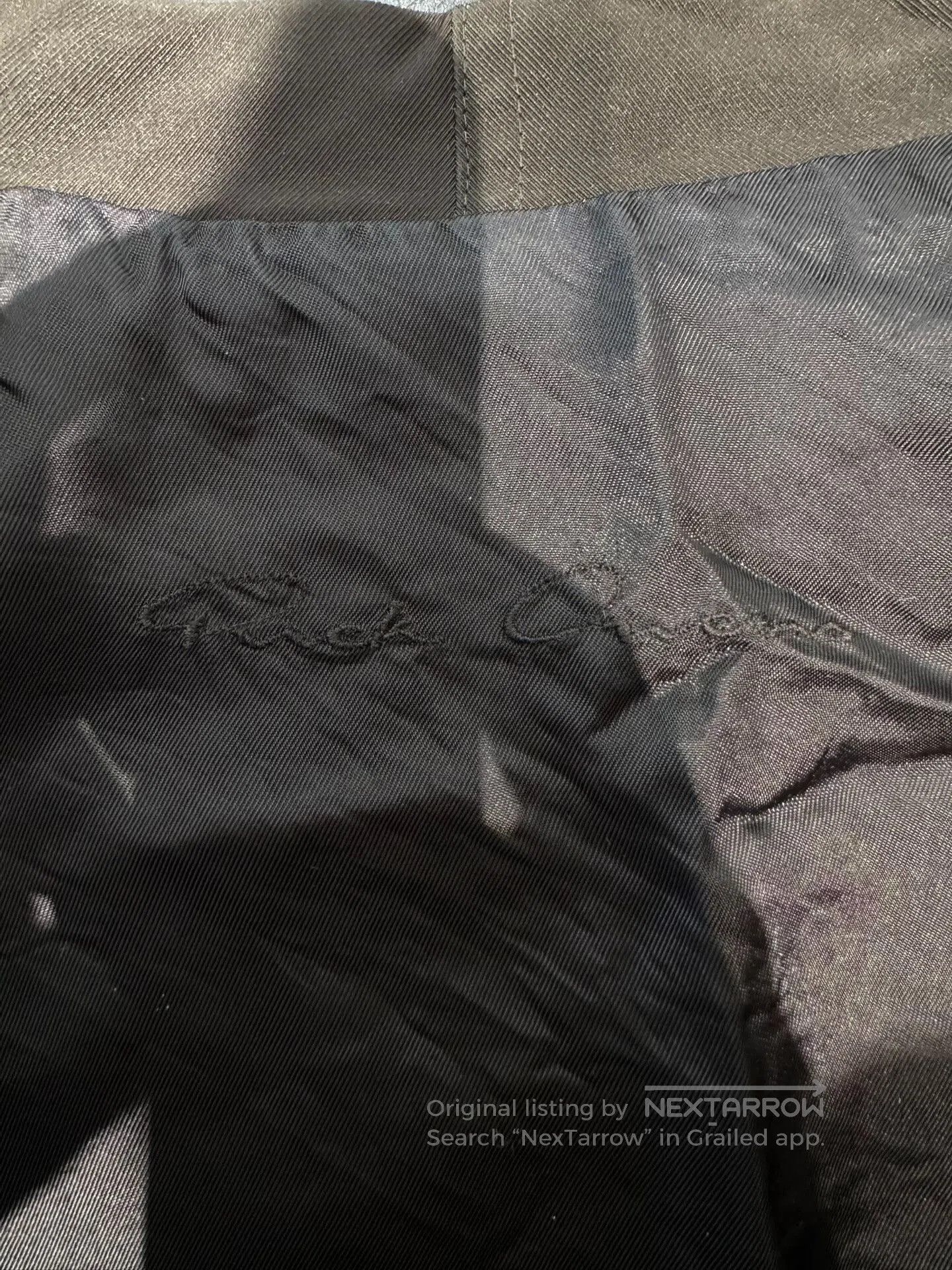 Rick Owens minimalist black v. Size US L / EU 52-54 / 3 - 3 Thumbnail