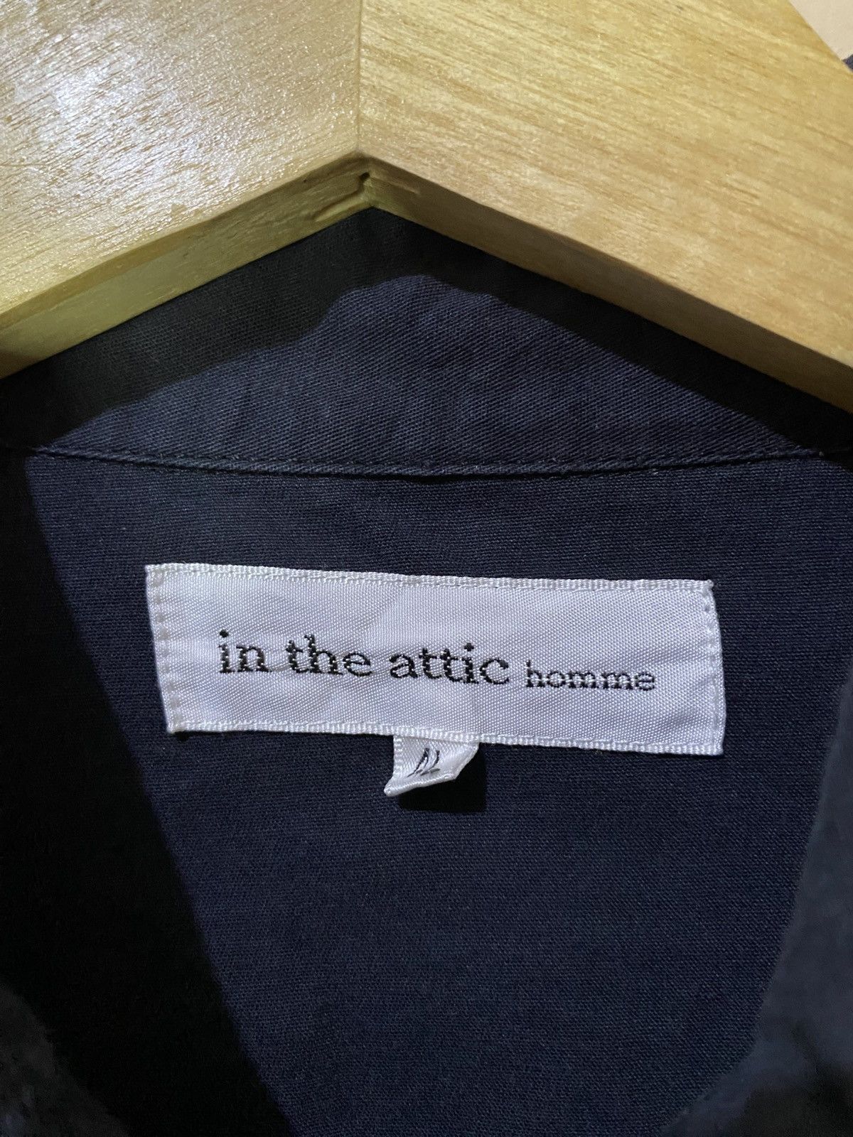 Le Grande Bleu (L.G.B.) 2000s Rare In The Attic Homme Punk Style Poem Button Shirt Size US XXL / EU 58 / 5 - 11 Thumbnail