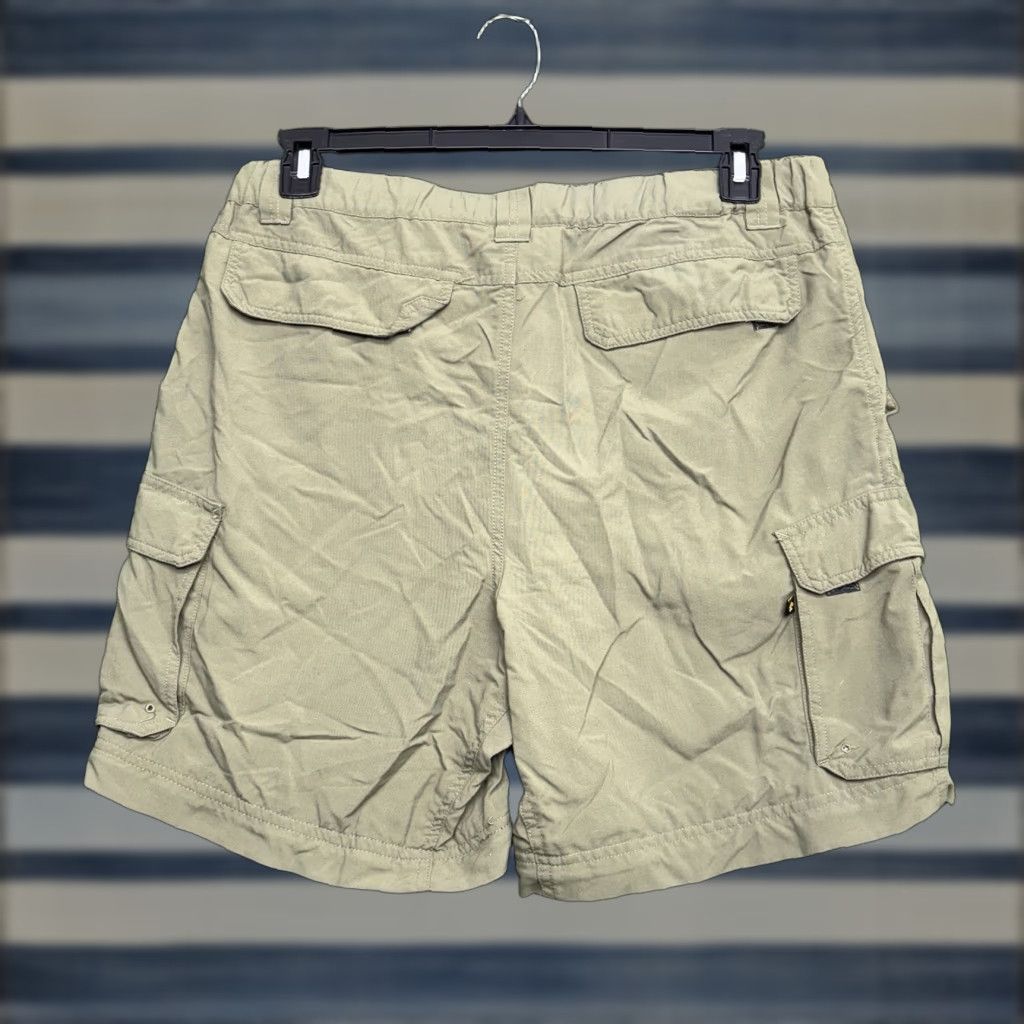 Vintage VINTAGE Boy Scouts of America Cargo Shorts Mens M Nylon Polyester Elastane Green 5.11 Tactical, Boy Pockets Zip Inseam 6" Regular Size US 31 - 1 Thumbnail