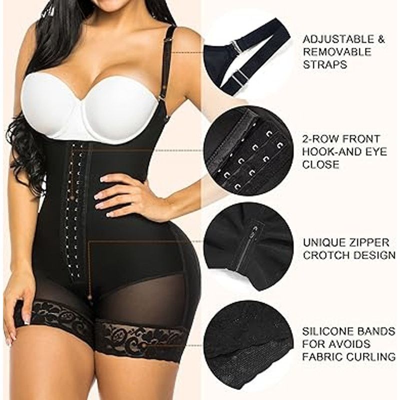 0044 Paris YIANNA Fajas Colombianas Shapewear for Women Tummy Control P Size ONE SIZE - 3 Thumbnail