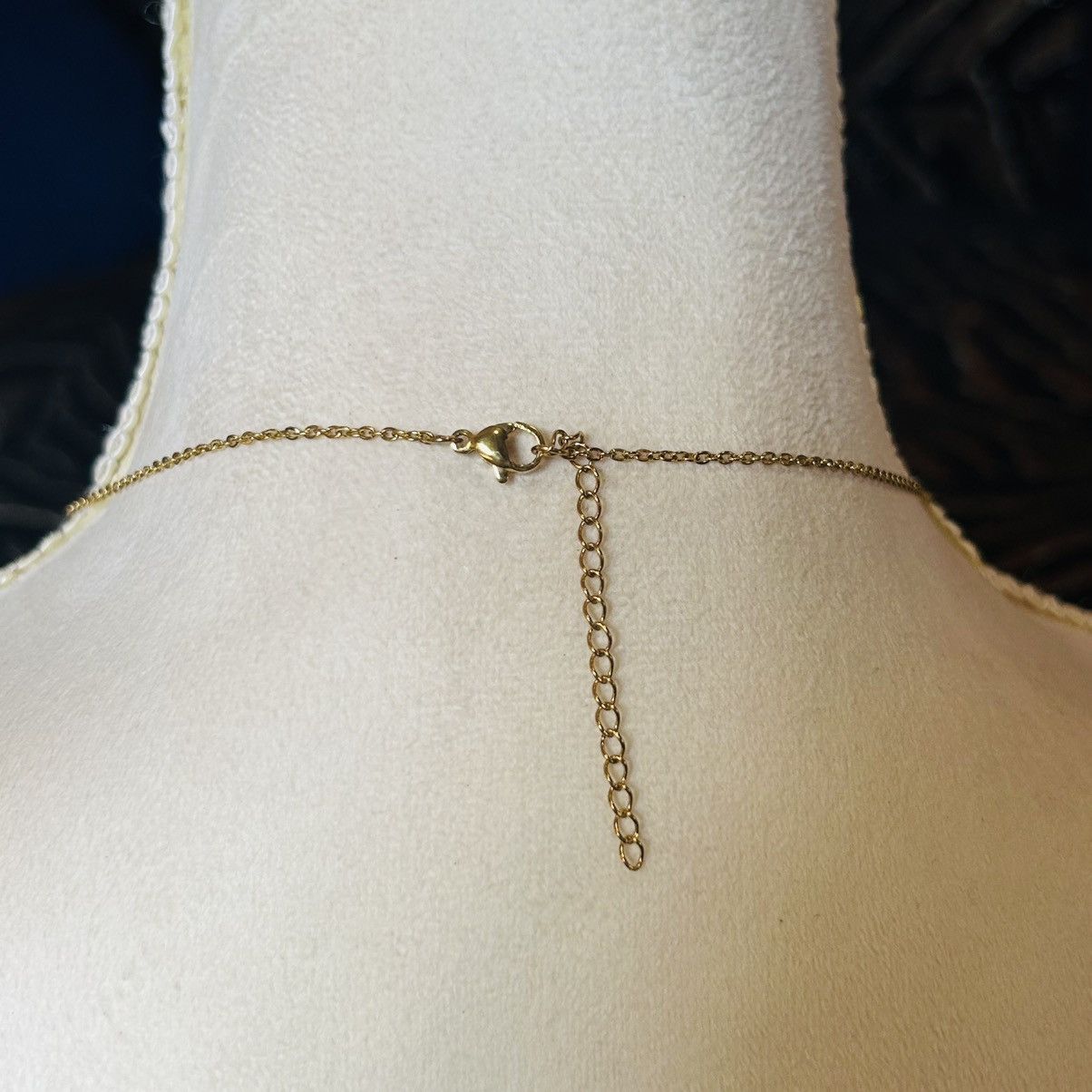 Handmade Handcrafted antique belt buckle pendant on chain necklace Size ONE SIZE - 4 Thumbnail