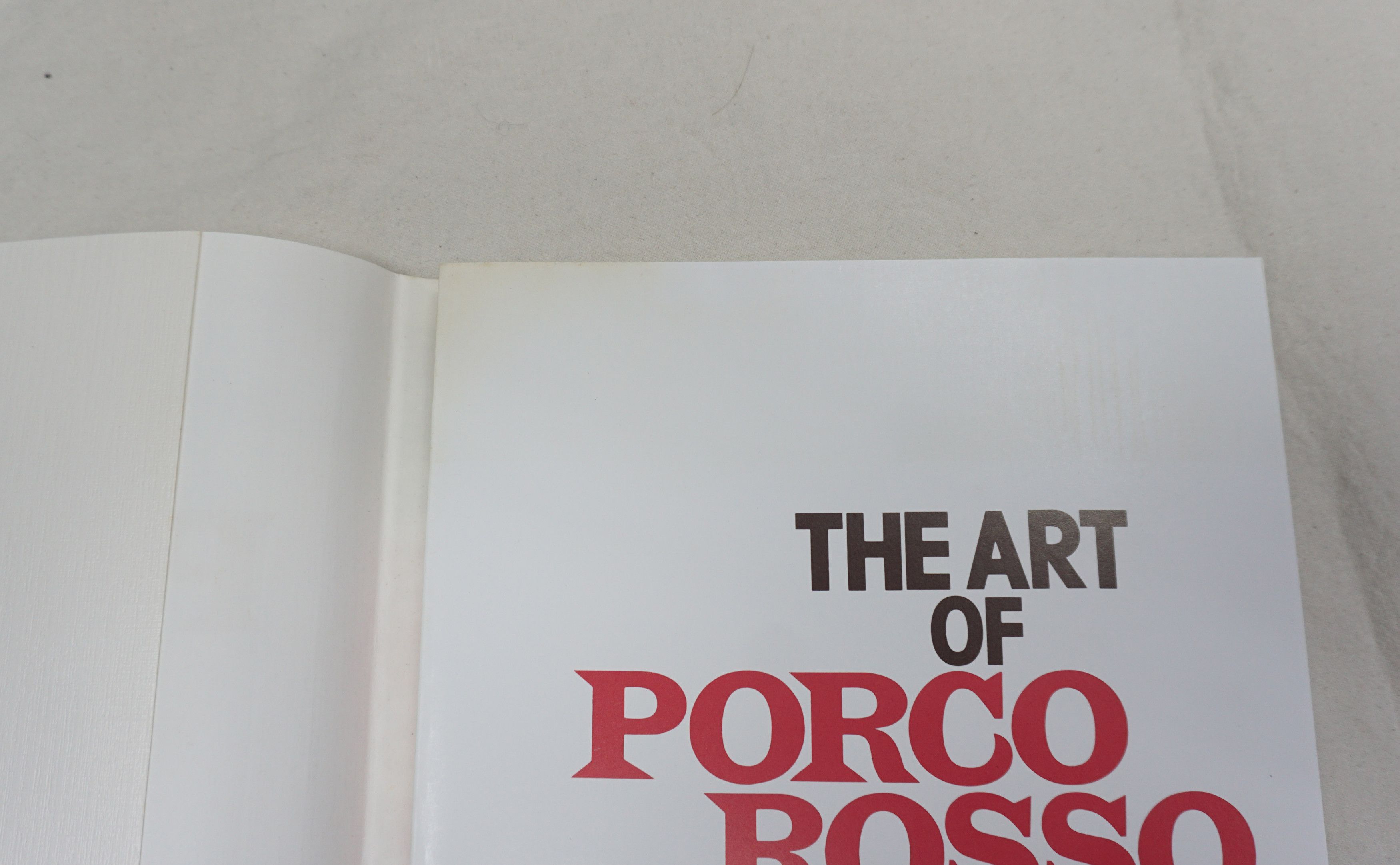 Japanese Brand × Vintage 1992 The Art of Porco Rosso Book Size ONE SIZE - 4 Thumbnail