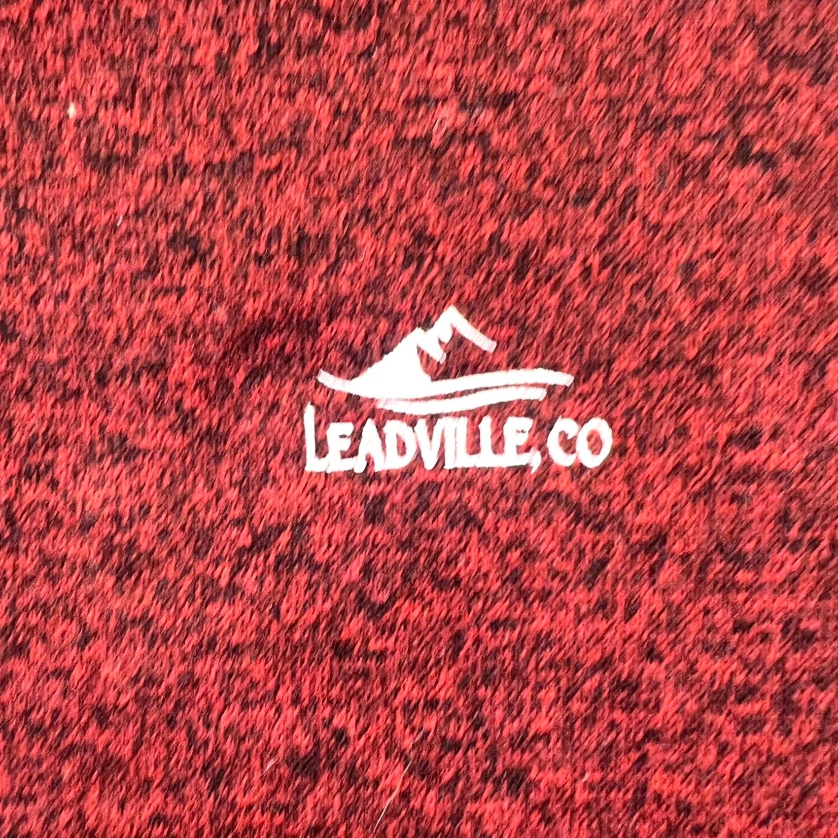 CO Renegade Men’s L Red Fleece Bomber Jacket Zip-Up Embroidered Leadville Co Club Size US L / EU 52-54 / 3 - 2 Thumbnail