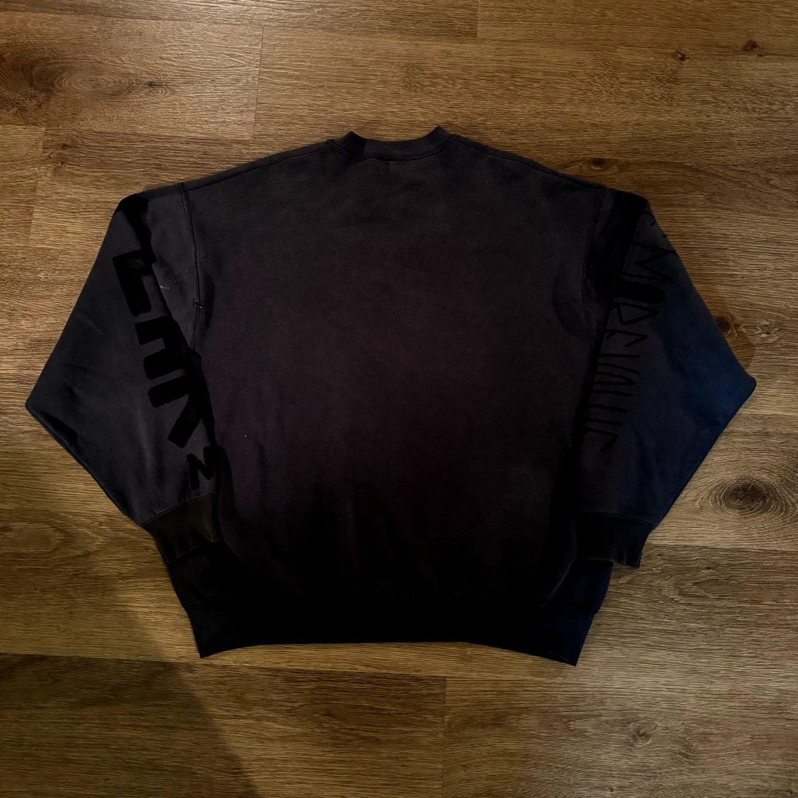 Vintage 90s Grunge Of More Value Graphic Crew Neck Size US XL / EU 56 / 4 - 7 Thumbnail