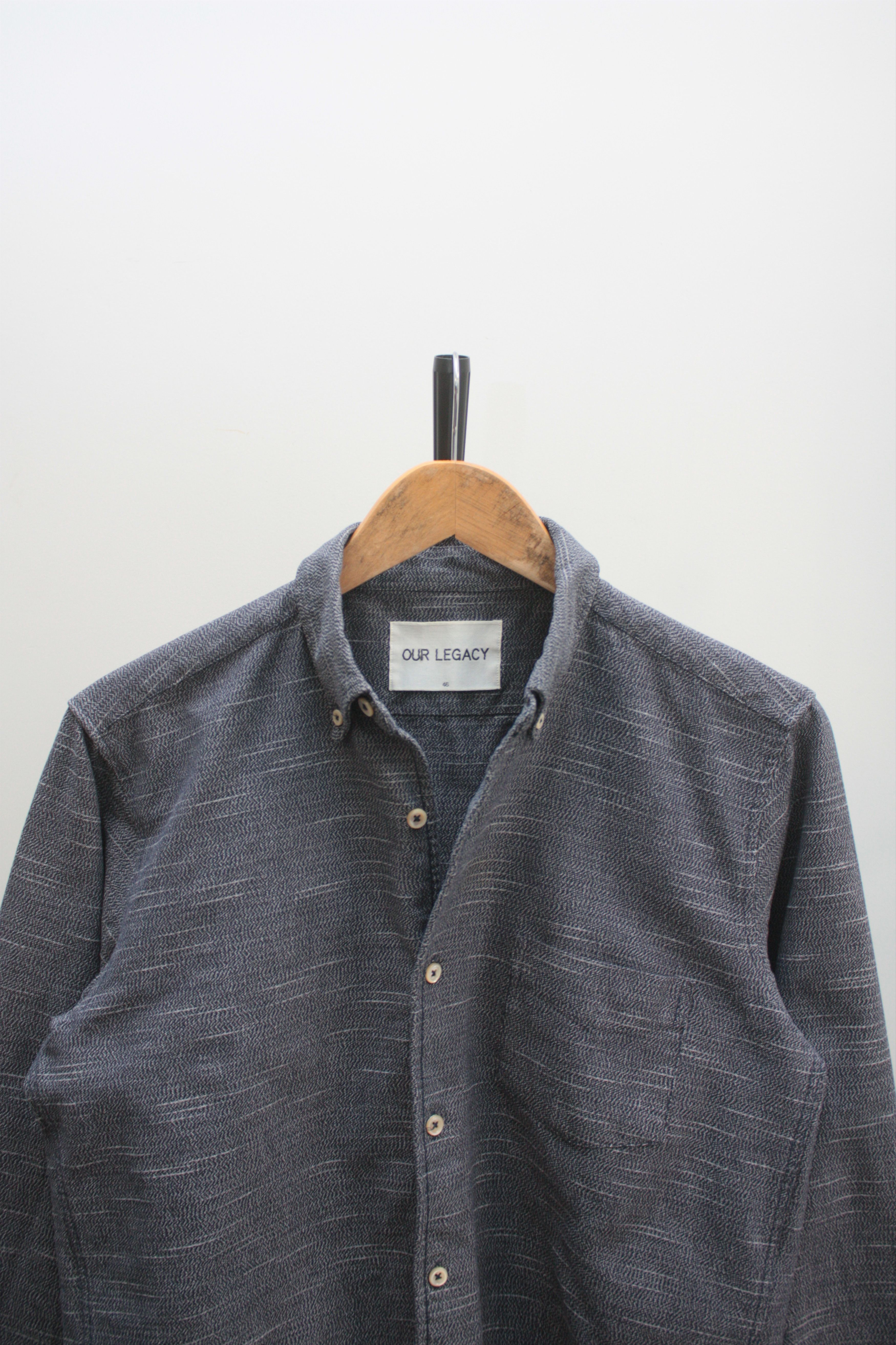 Our Legacy Our Legacy 1950'S SHIRT WHITE LEMON COTTON LINEN