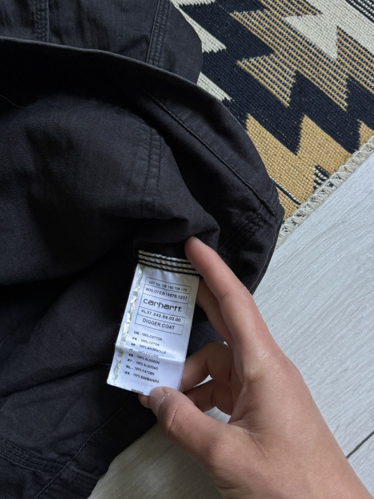 Carhartt Vintage Carhartt Digger Coat Jacket Size US M / EU 48-50 / 2 - 9 Thumbnail