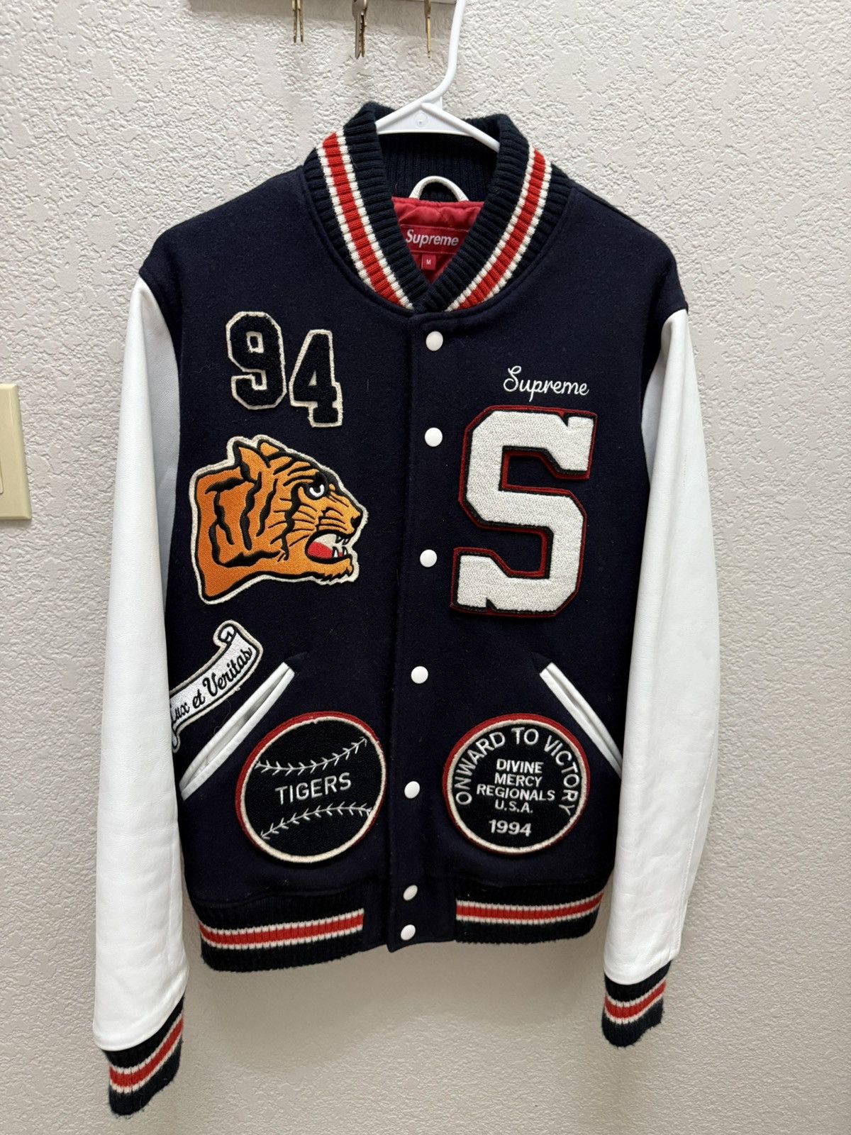 Supreme Supreme Tiger Varsity F/W 2009 Navy Size US M / EU 48-50 / 2 - 1 Thumbnail