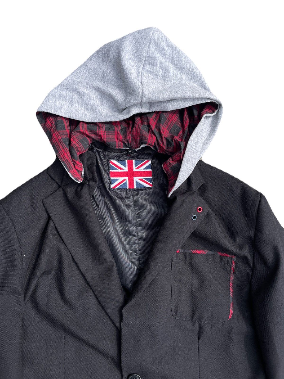 If Six Was Nine 2000s Japanese archive Vkei Docking Tailored Jacket Gyaruo Size US M / EU 48-50 / 2 - 5 Thumbnail