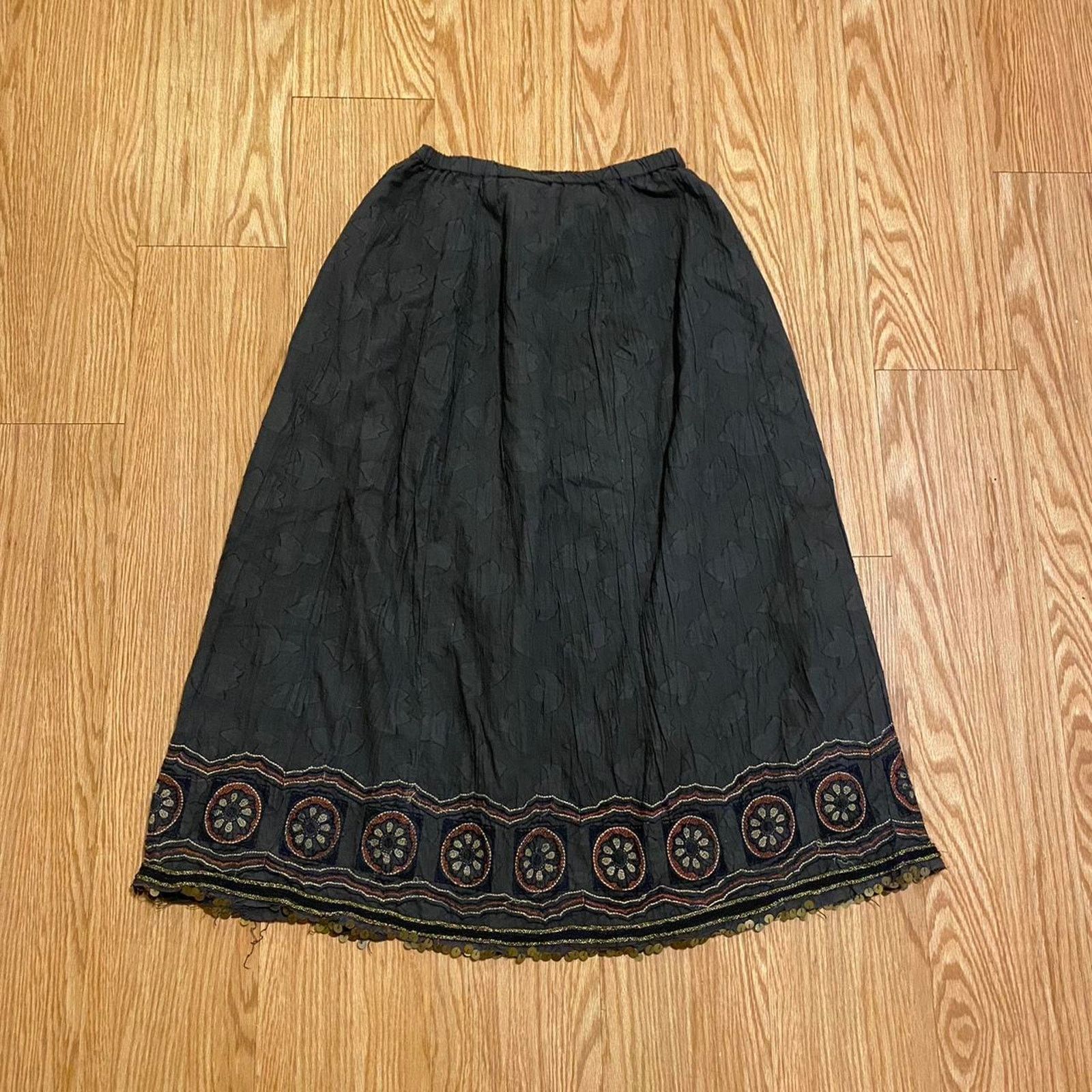 Chicos Boho indie full length skirt Size 25" / US 0 / IT 36 - 4 Thumbnail