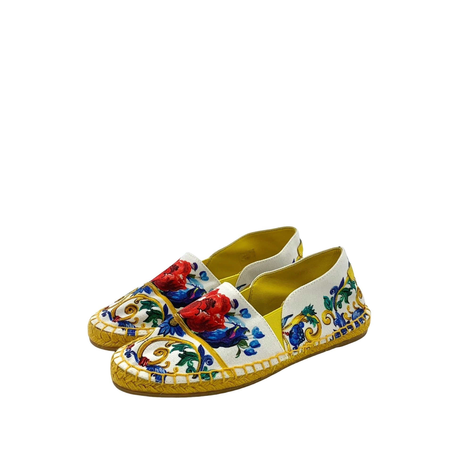 Dolce & Gabbana Dolce & Gabbana Floral Canvas Espadrilles 36 Size US 6 / IT 36 - 1 Thumbnail