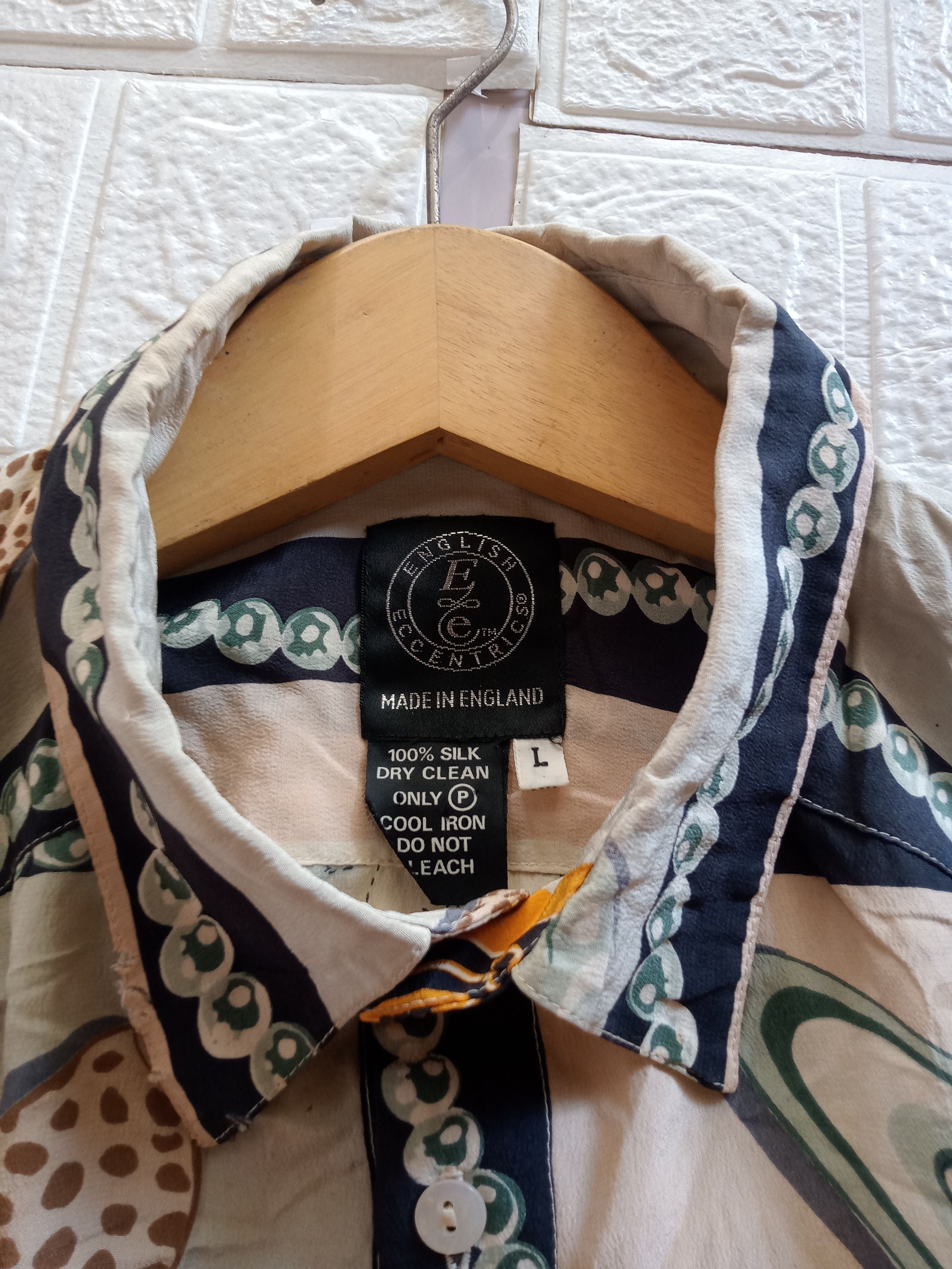 Vintage Kemeja art shirt Size L / US 10 / IT 46 - 3 Thumbnail