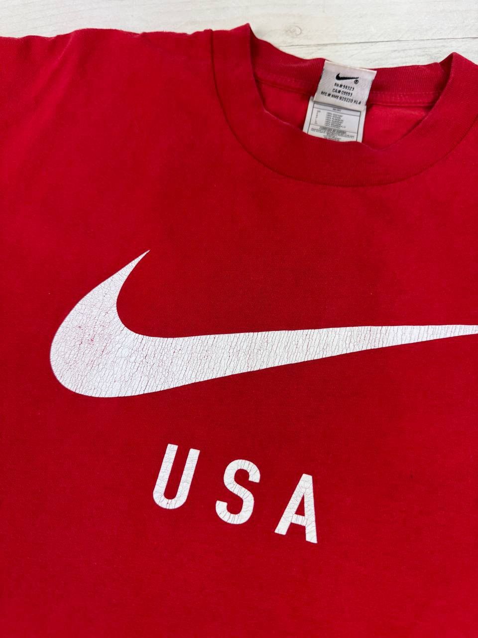 Nike Vintage Nike USA T Shirt Big Logo Size US L / EU 52-54 / 3 - 5 Thumbnail