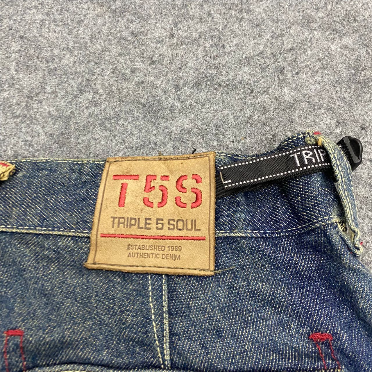Triple 5 Soul 💥Best Offer💥Vintage Triple 5 Soul Baggy Denim Size US 32 / EU 48 - 19 Thumbnail