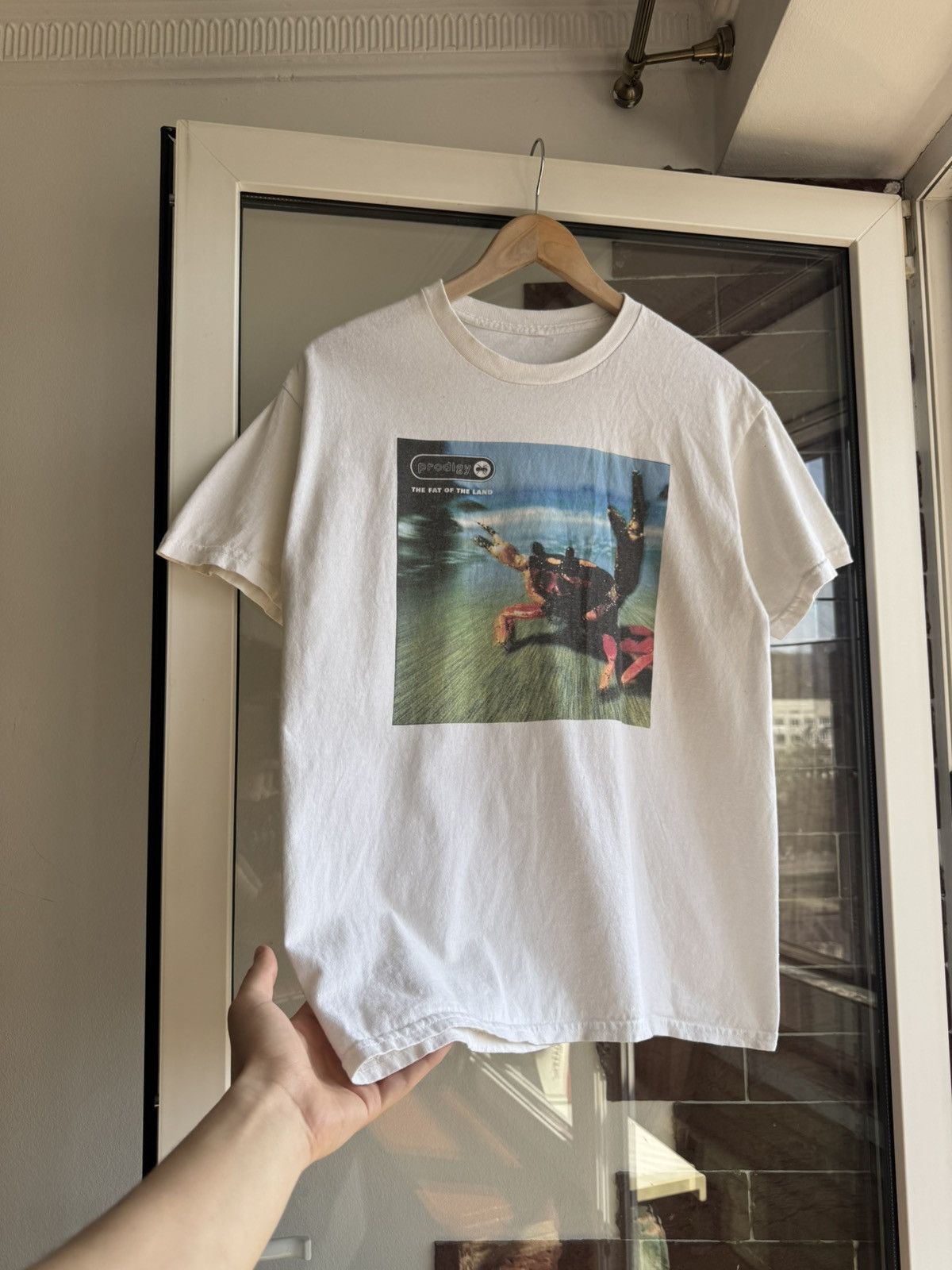 Band Tees Prodigy The Fat Of The Land Album Tshirt 00’s Size US M / EU 48-50 / 2 - 2 Thumbnail