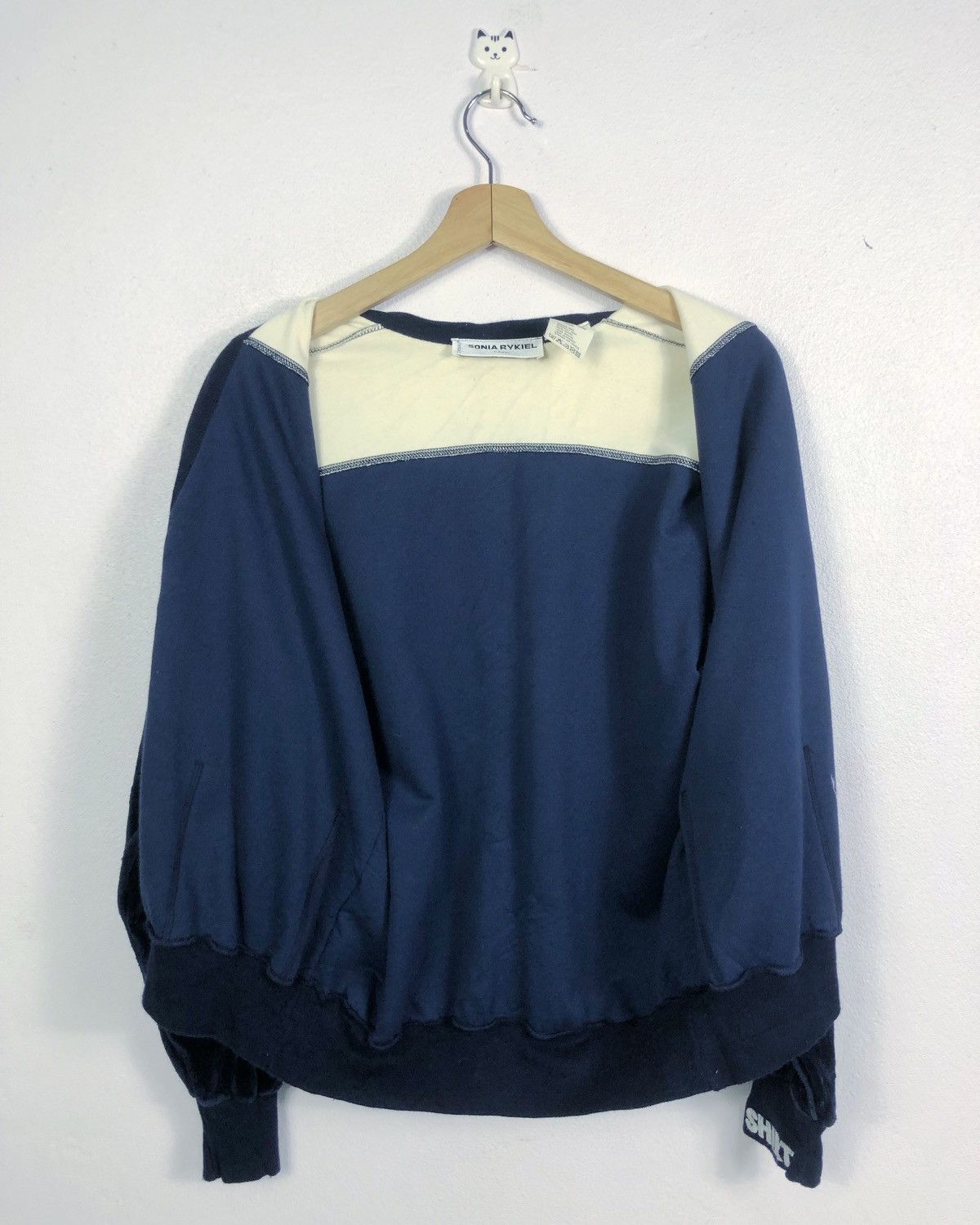 Sonia Rykiel Vintage Sonia Rykiel Velvet Sweatshirt Made in France Size M / US 6-8 / IT 42-44 - 8 Thumbnail