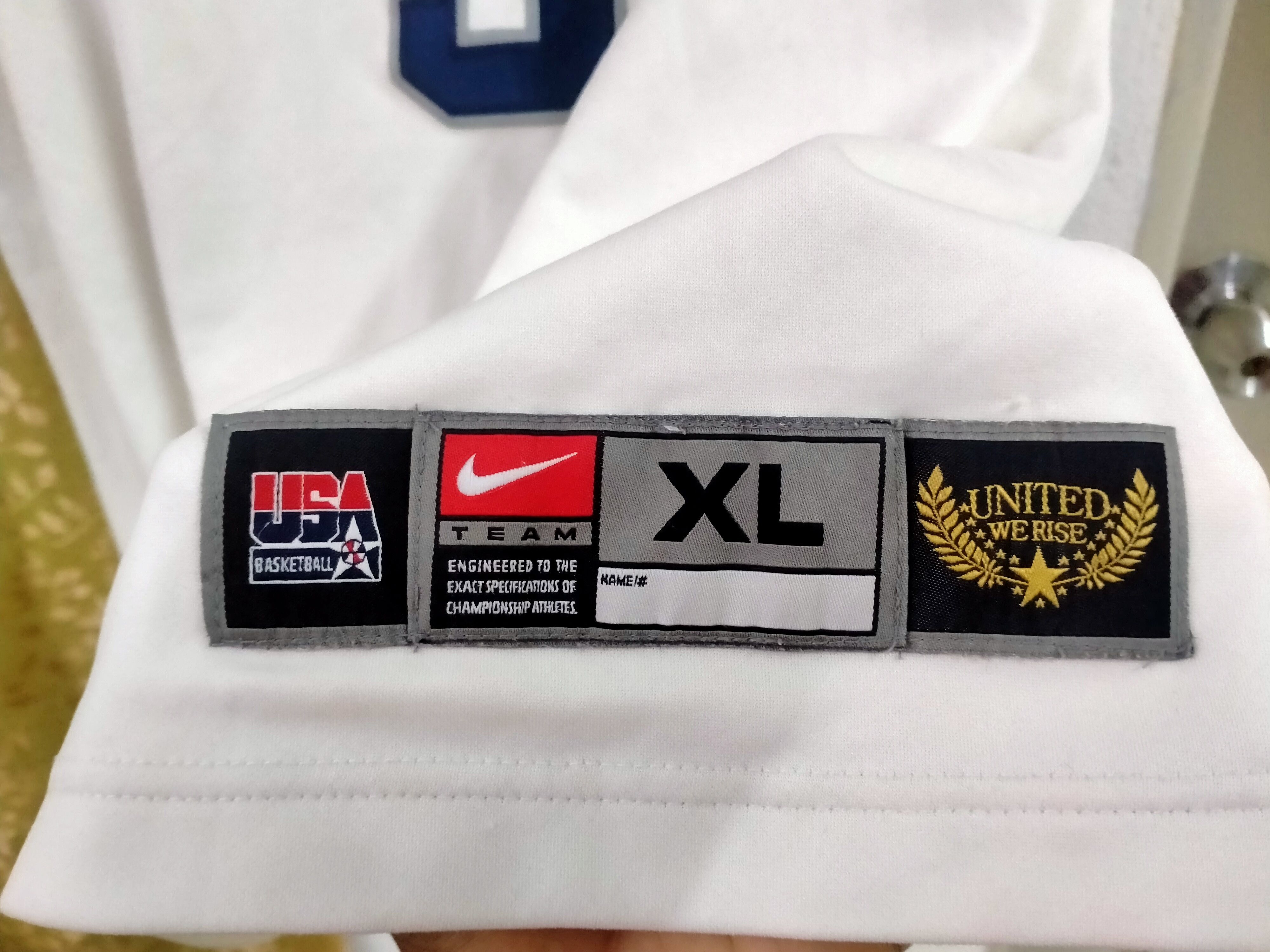 Nike × USA Olympics Dwyane Wade USA Basketball 2008 Olympics Jersey Team XL Size US XL / EU 56 / 4 - 4 Thumbnail