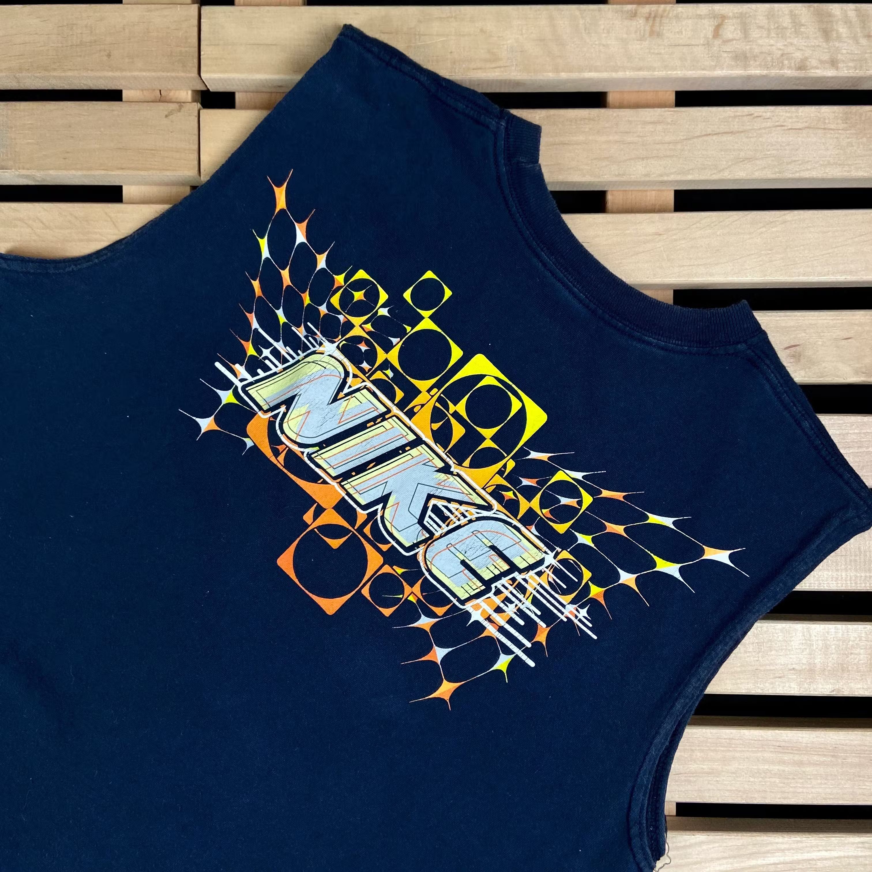 Nike × Vintage Mens Vintage T Shirt Sleeveless Nike Size M Size US M / EU 48-50 / 2 - 7 Thumbnail