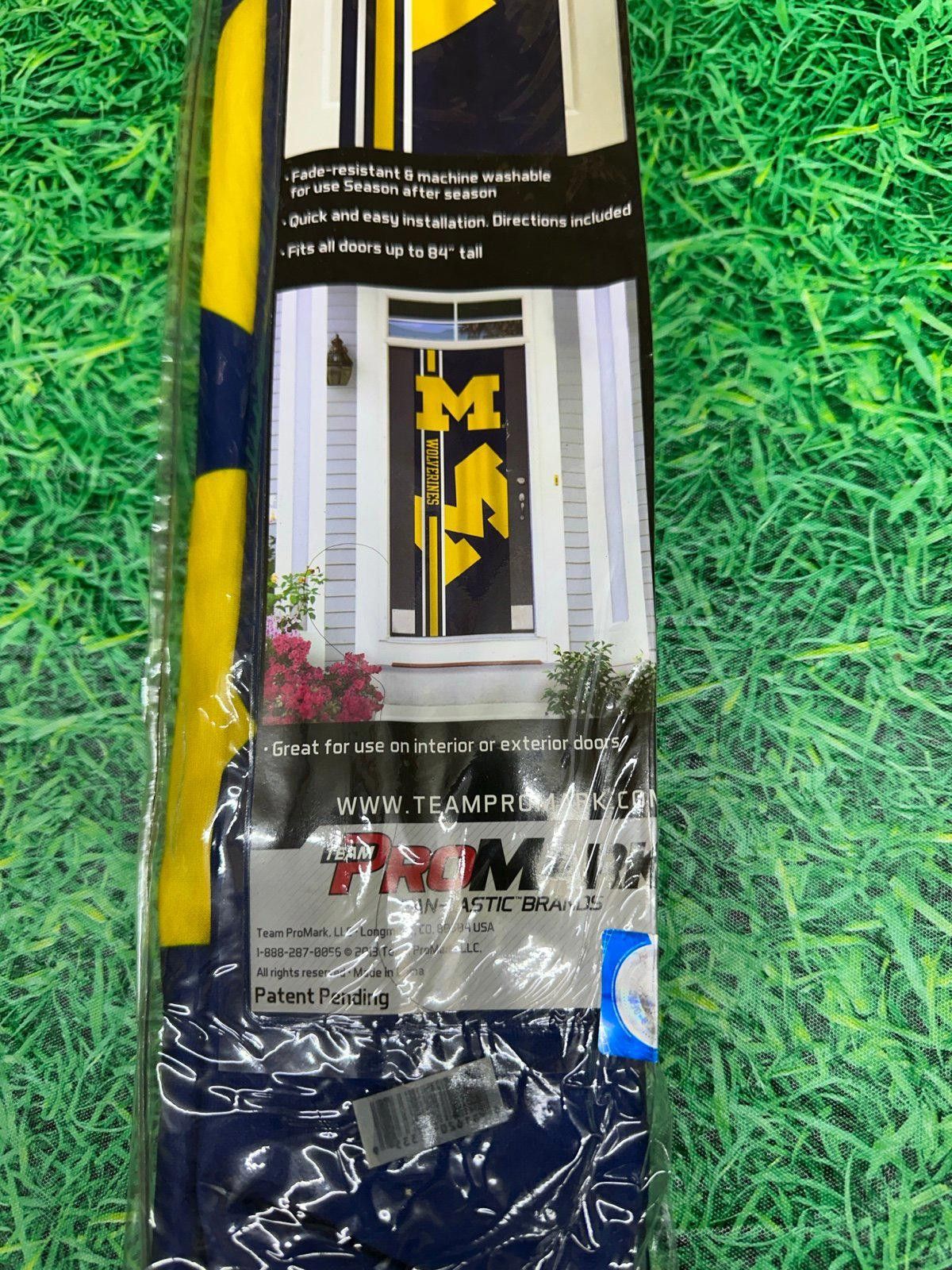 NCAA Michigan Wolverines Door Banner NCAA Size ONE SIZE - 2 Thumbnail