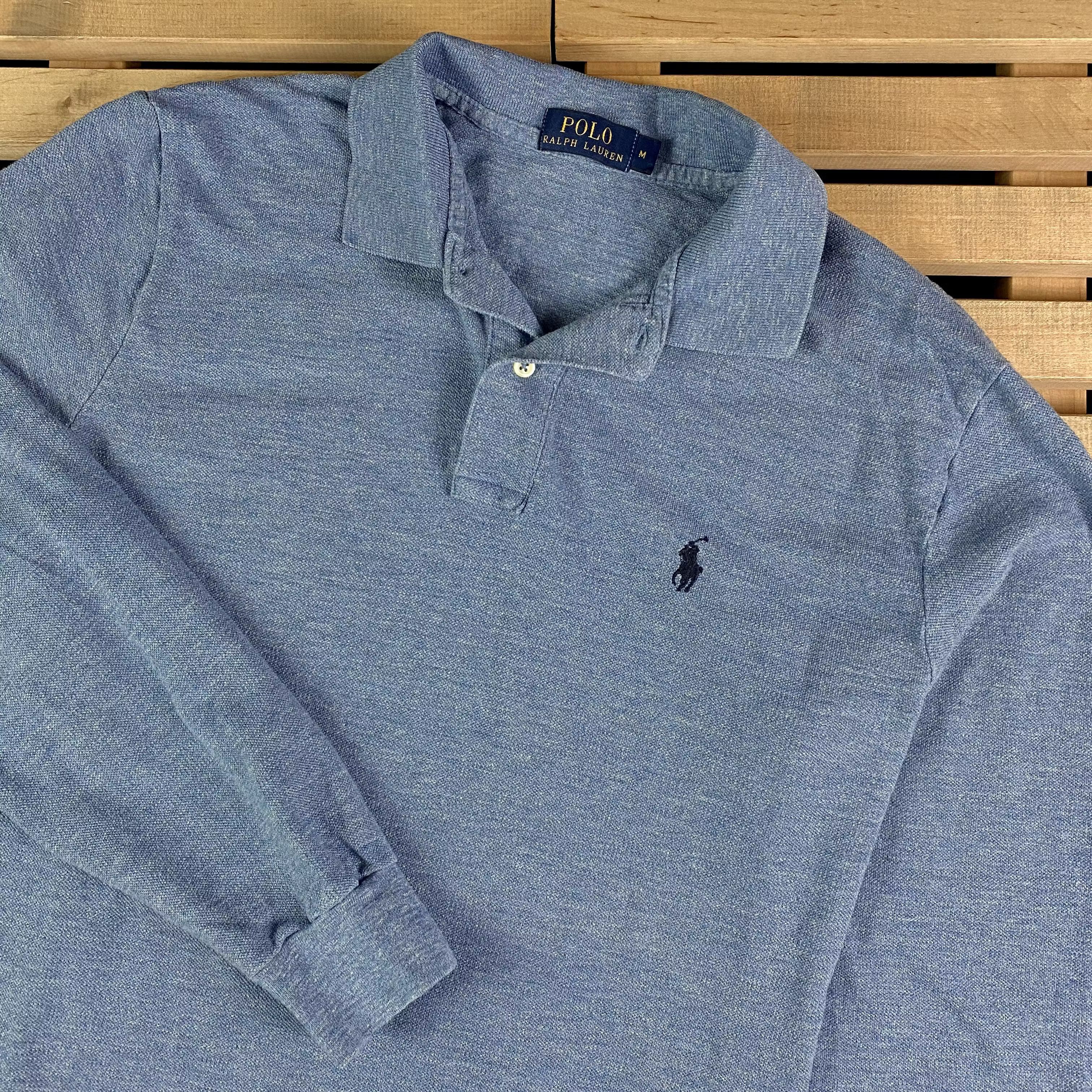 Polo Ralph Lauren × Ralph Lauren Mens Polo Long Sleeve Sweatshirt Ralph Lauren Size M Size US M / EU 48-50 / 2 - 2 Thumbnail
