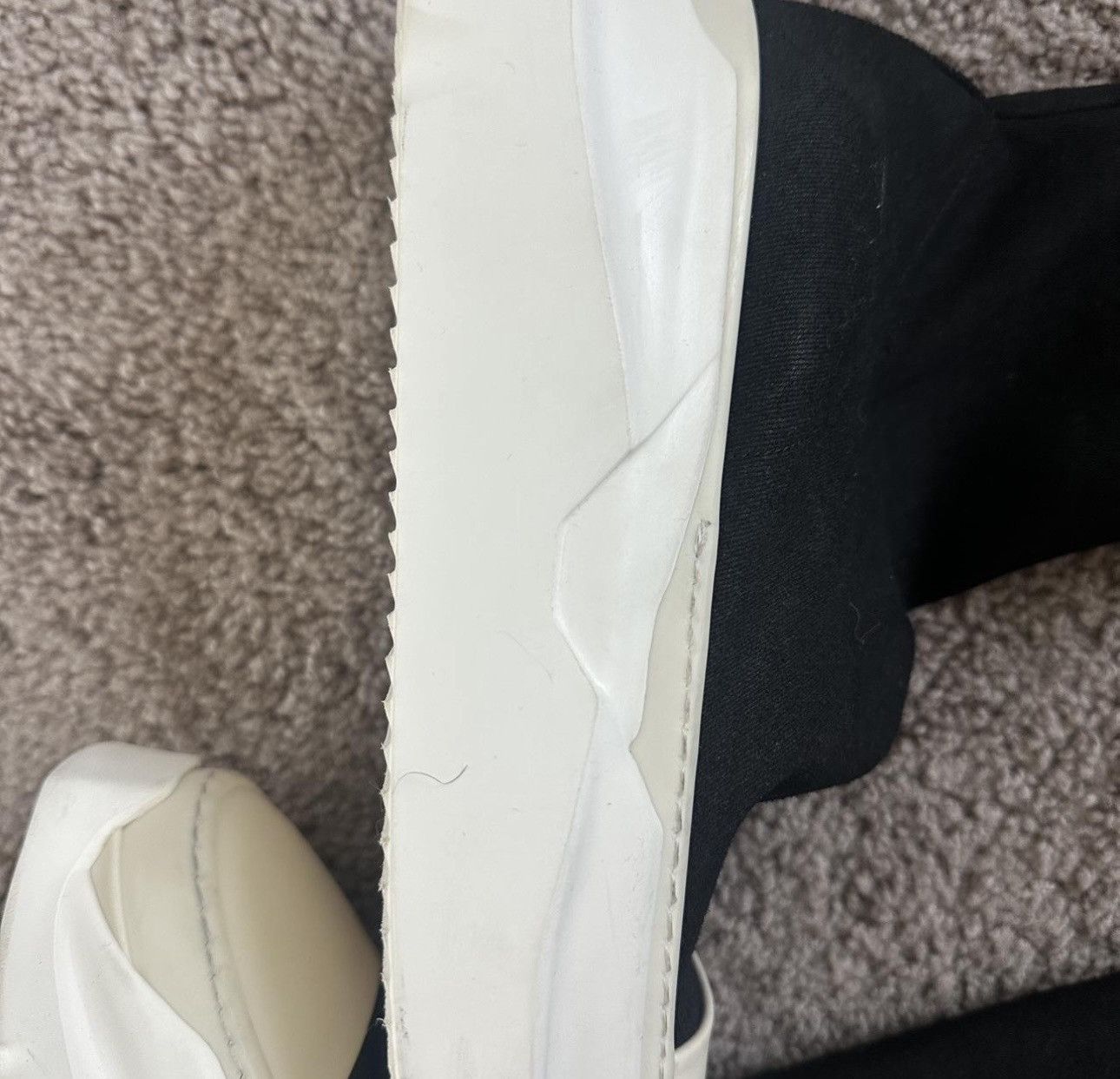 Rick Owens Rick Owens abstract knee high boots Size US 11 / IT 41 - 5 Thumbnail