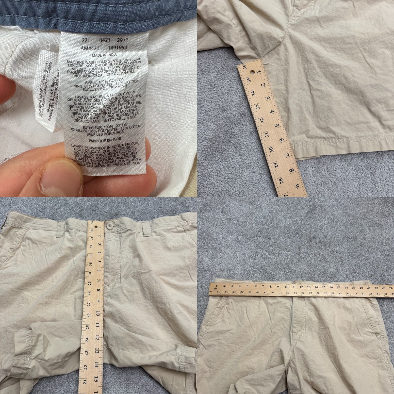 Vintage VINTAGE Columbia Bermuda Shorts Womens Plus 42 Waist 7.5 Inseam Casual Cotton Blend Brown Summer Classic Size 28" / US 6 / IT 42 - 8 Thumbnail