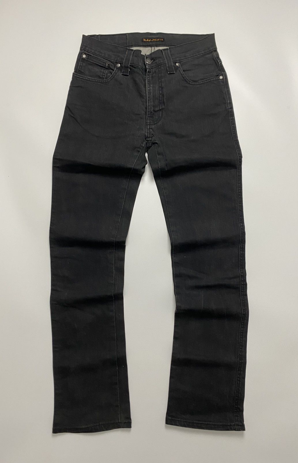 Nudie Jeans Vintage 2001 Nudie Jeans Slim Jim Dry Black Coated Size US 31 - 1 Thumbnail